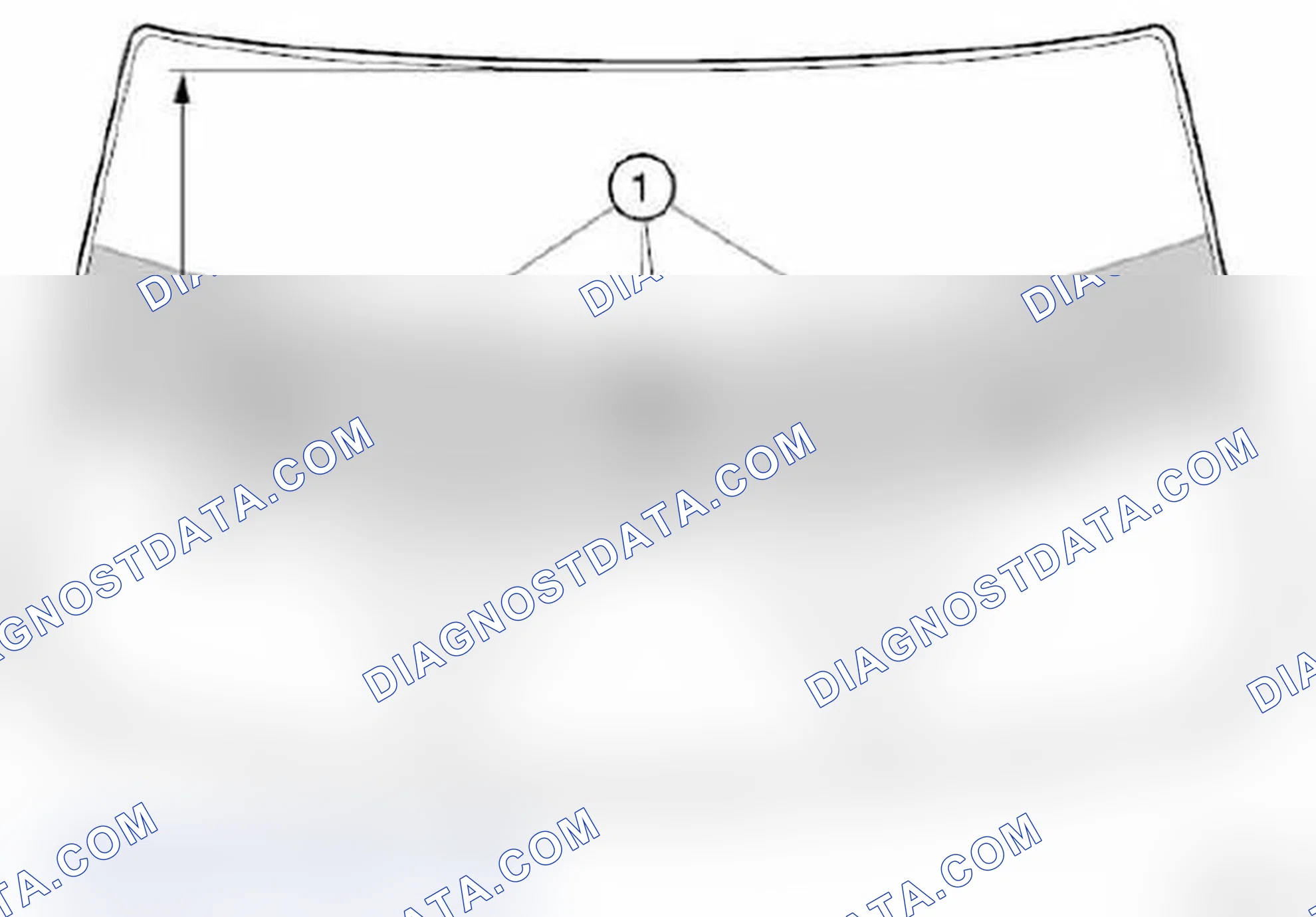 Scheme 244: 61 71 004 ADJUSTING WINDSCREEN WASHER SPRAY NOZZLES
