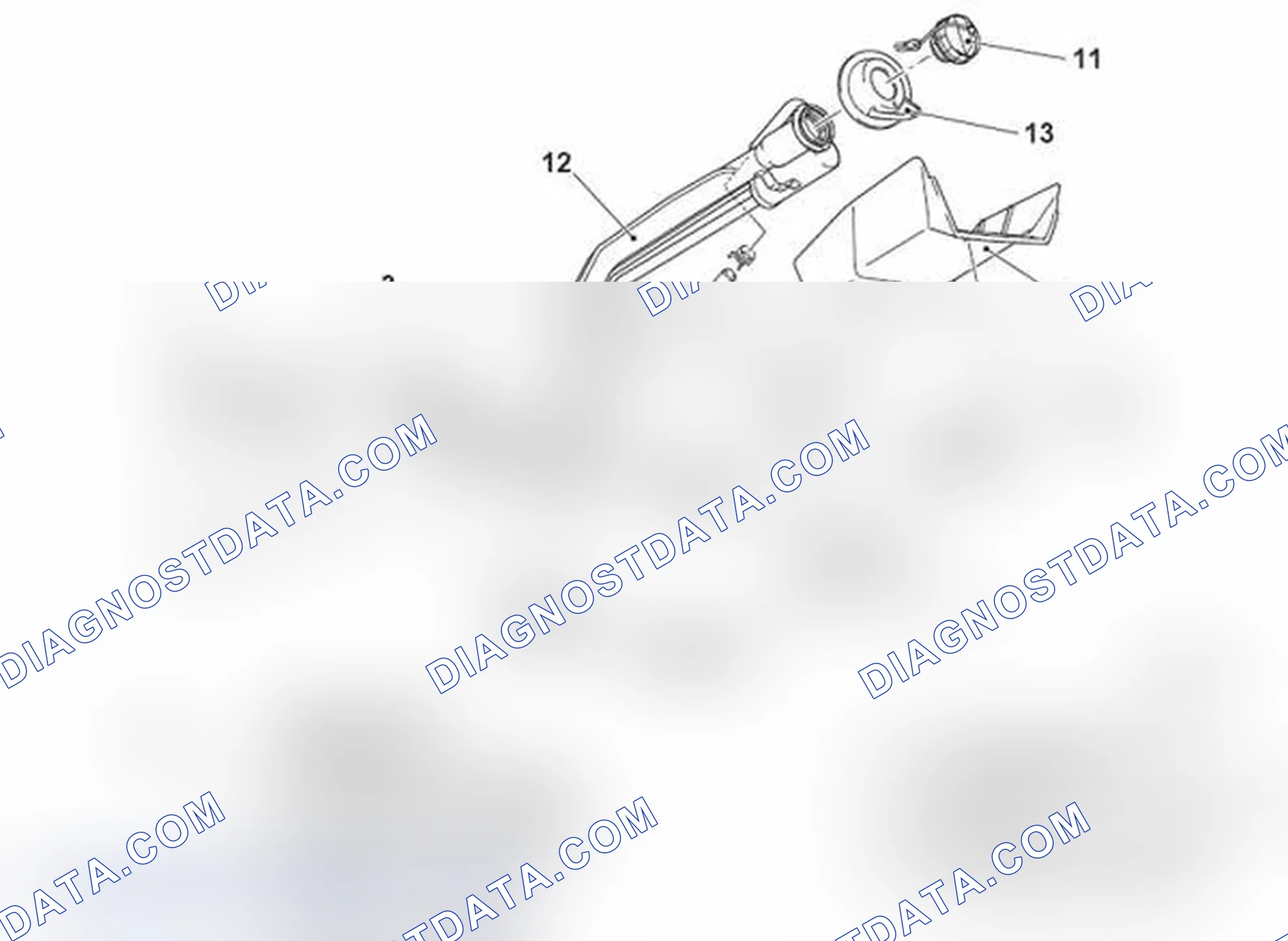 Scheme 25: < FUEL TANK FILLER TUBE ASSEMBLY >