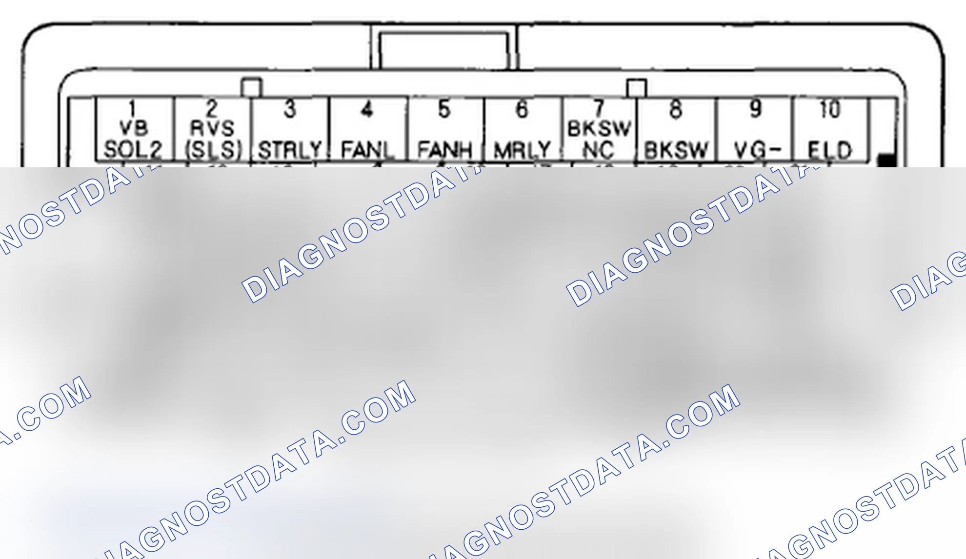 Scheme 279: ECM/PCM Inputs and Outputs at ECM/PCM Connector A ([]) (49P)