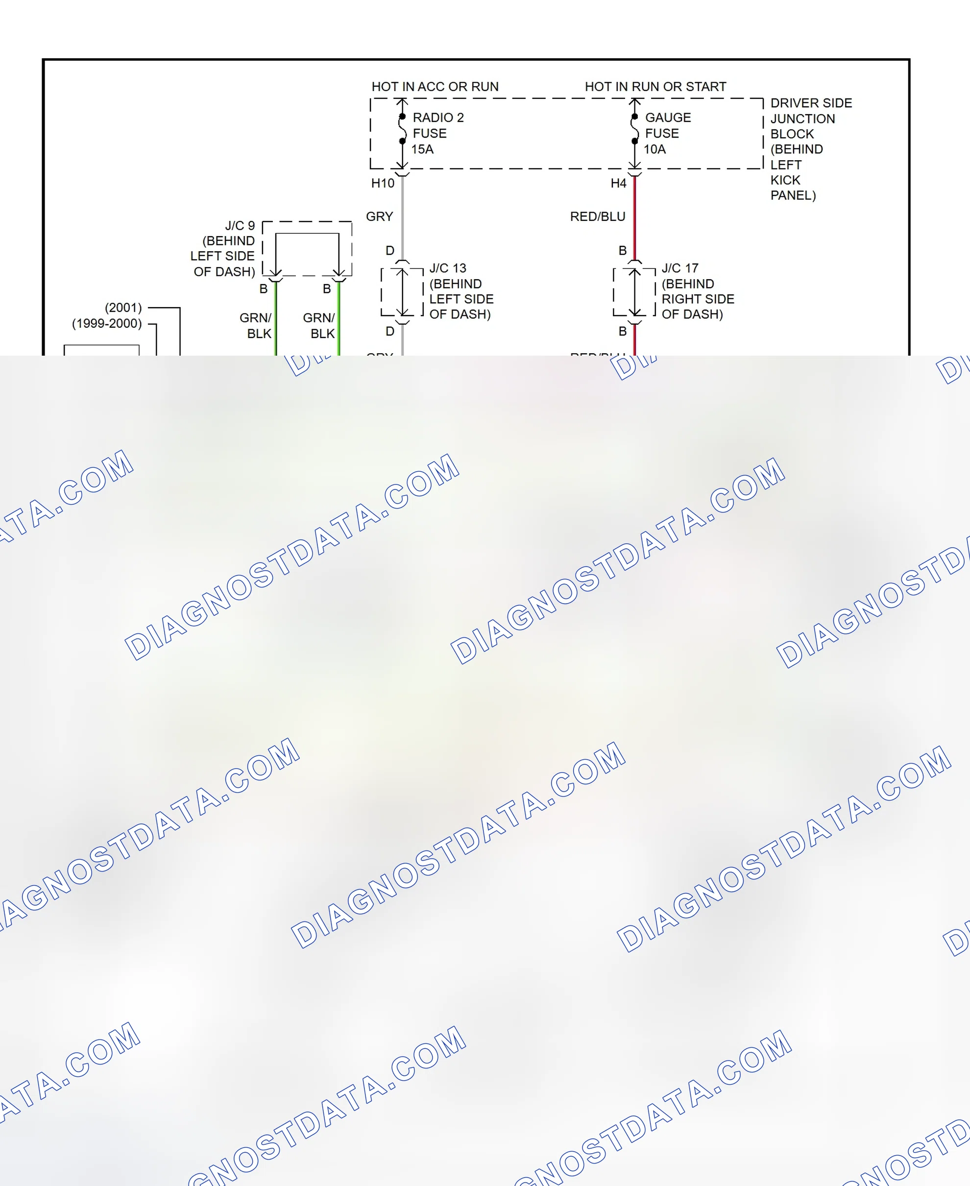 Scheme 336: Shift Interlock System Wiring Diagram (2001 - Lexus GS430)