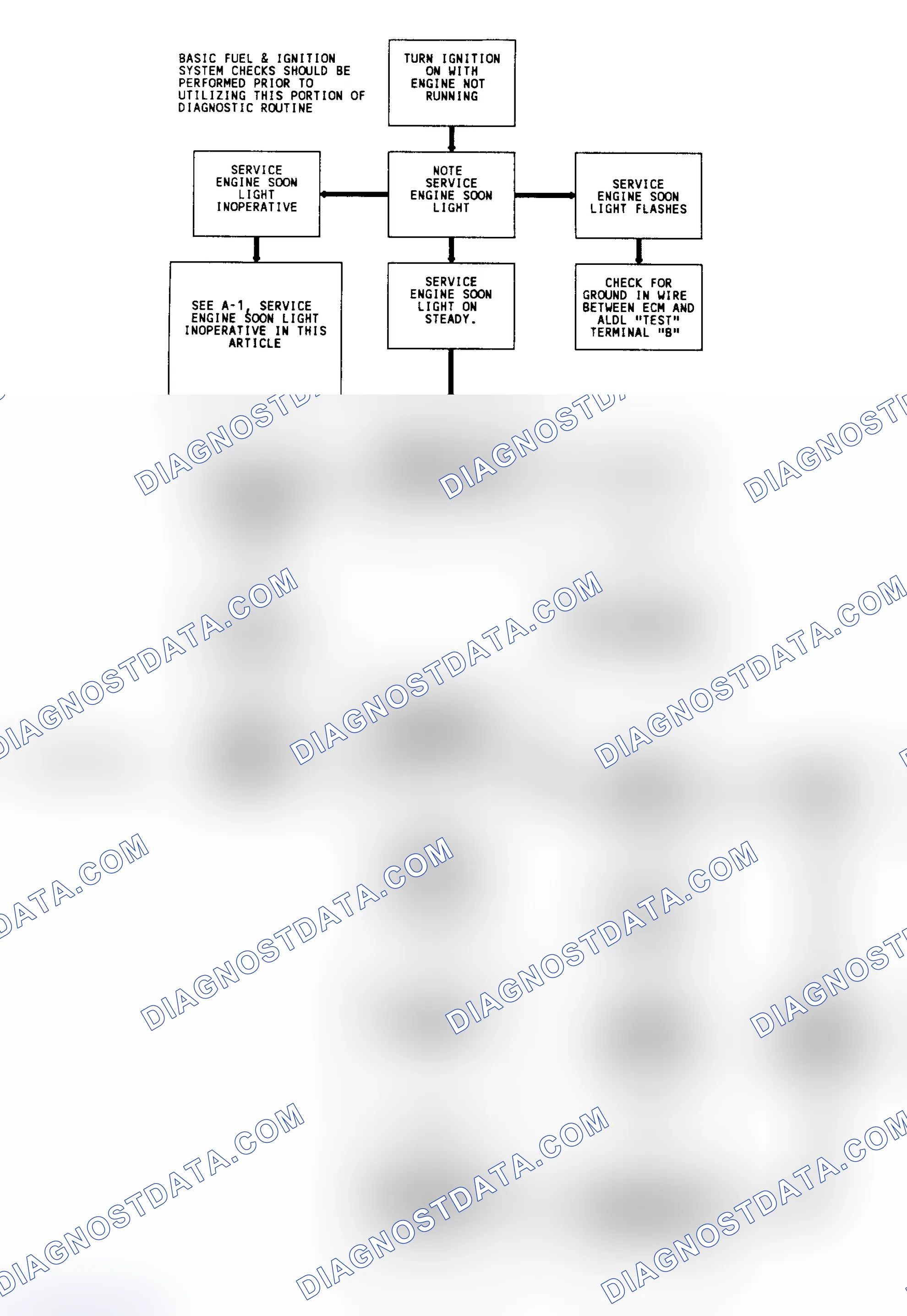 Scheme 36: Diagnostic Circuit Check & Work Flow