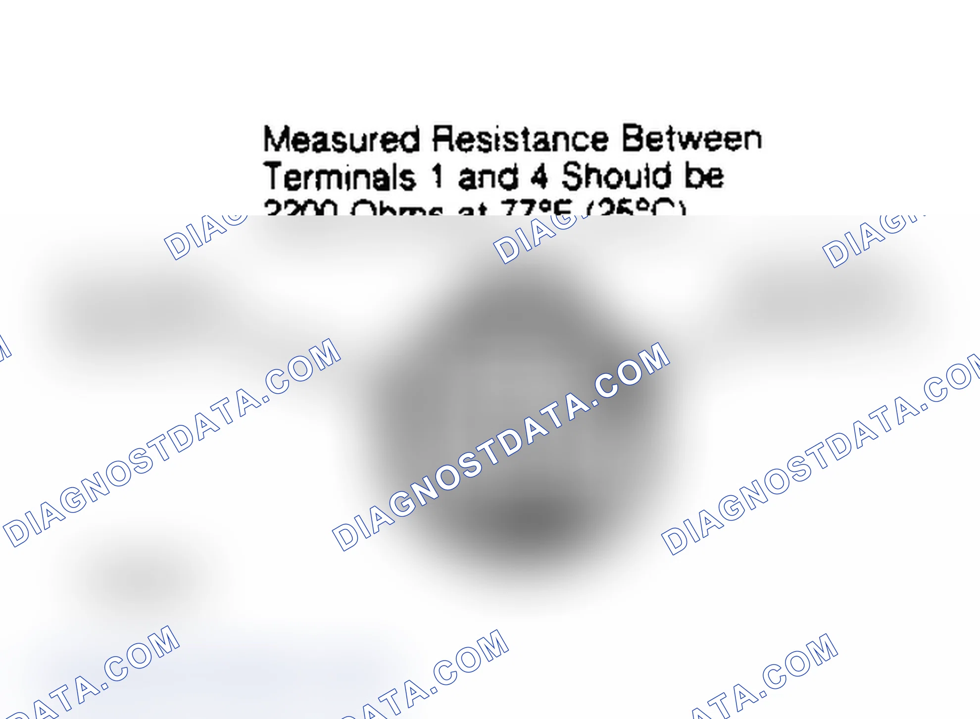 Scheme 15: Measuring Airflow Sensor Resistance Make sure leads are properly connected.