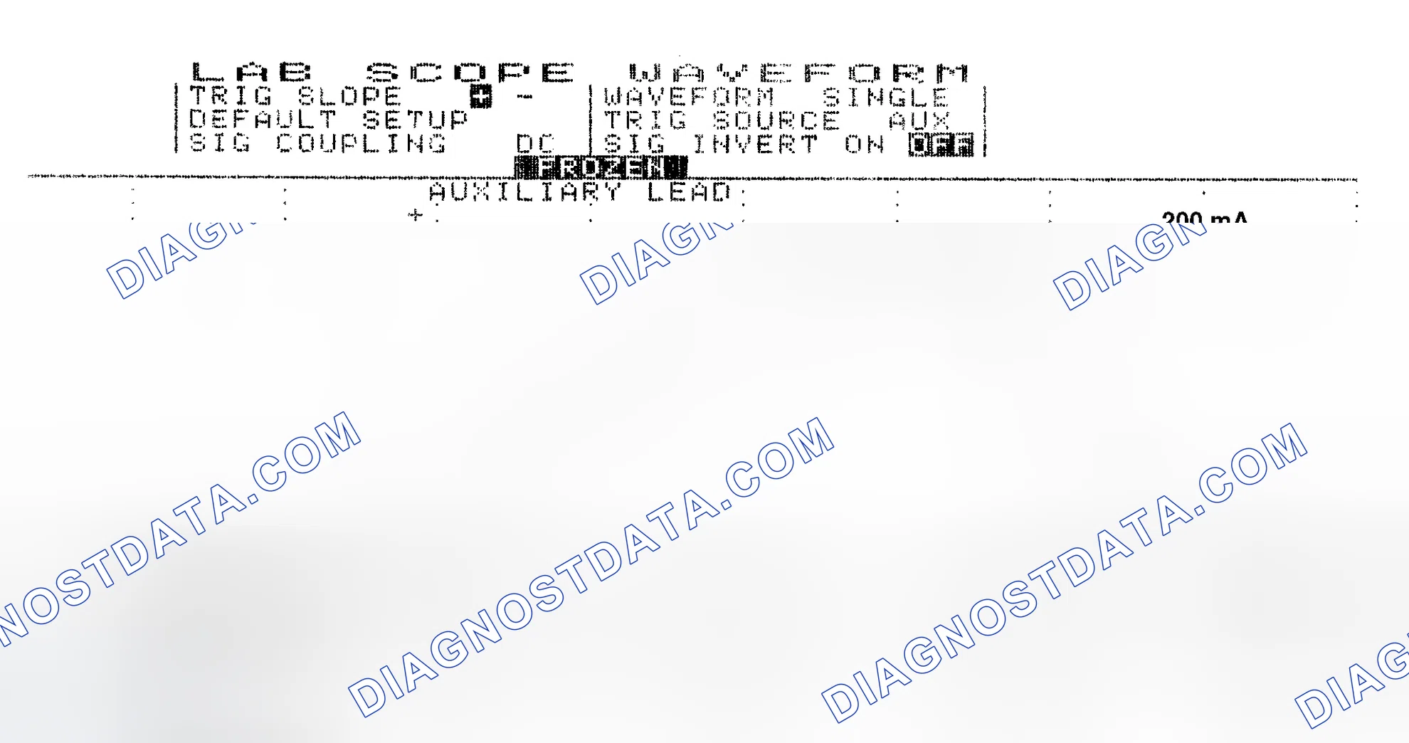 Scheme 13: Single Injector w/Normal Current Flow - Current Pattern