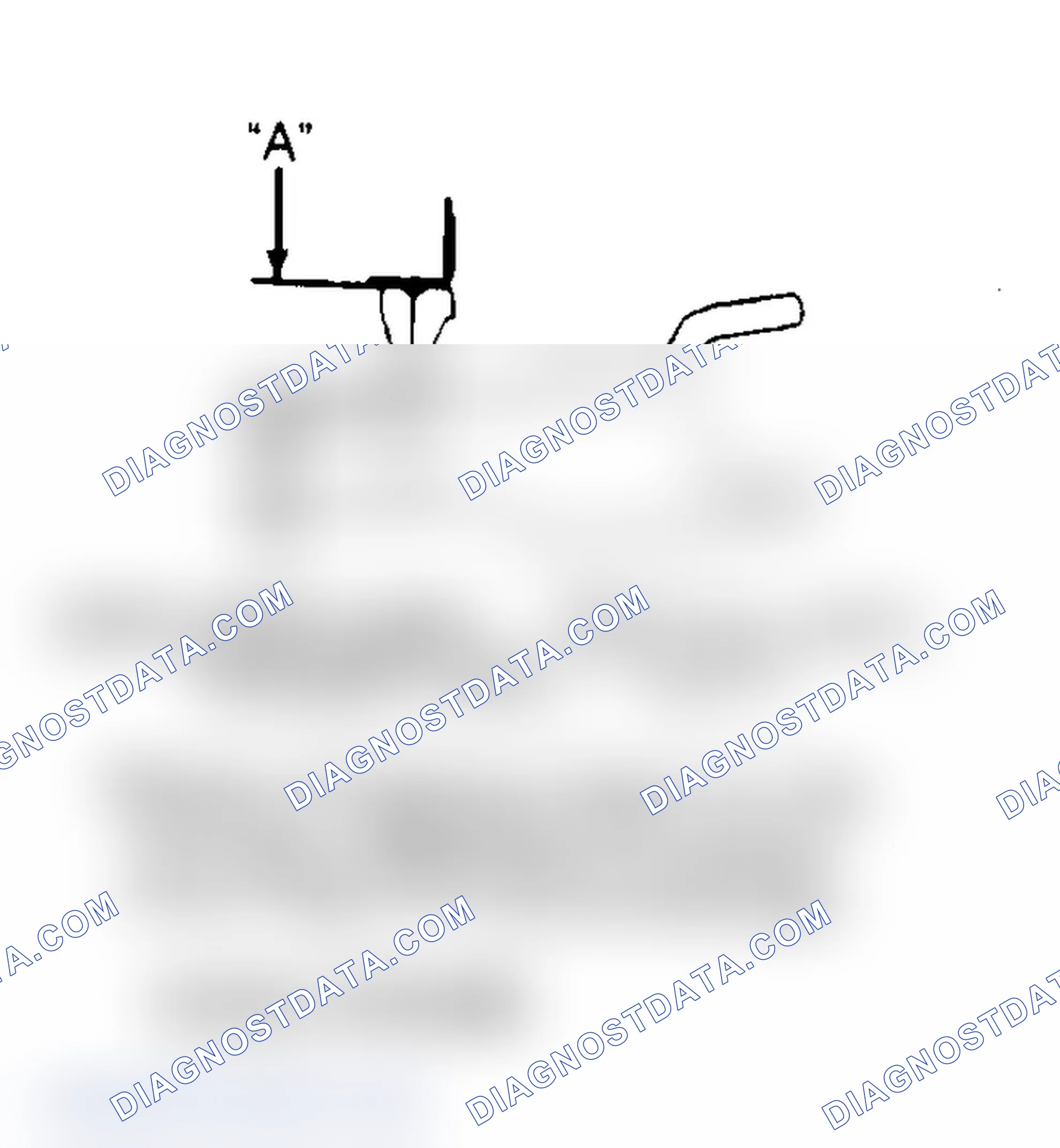 Scheme 12: Measuring Front Axle Gap - Explorer (2WD - Right & Left) & Ranger (2WD - Left)