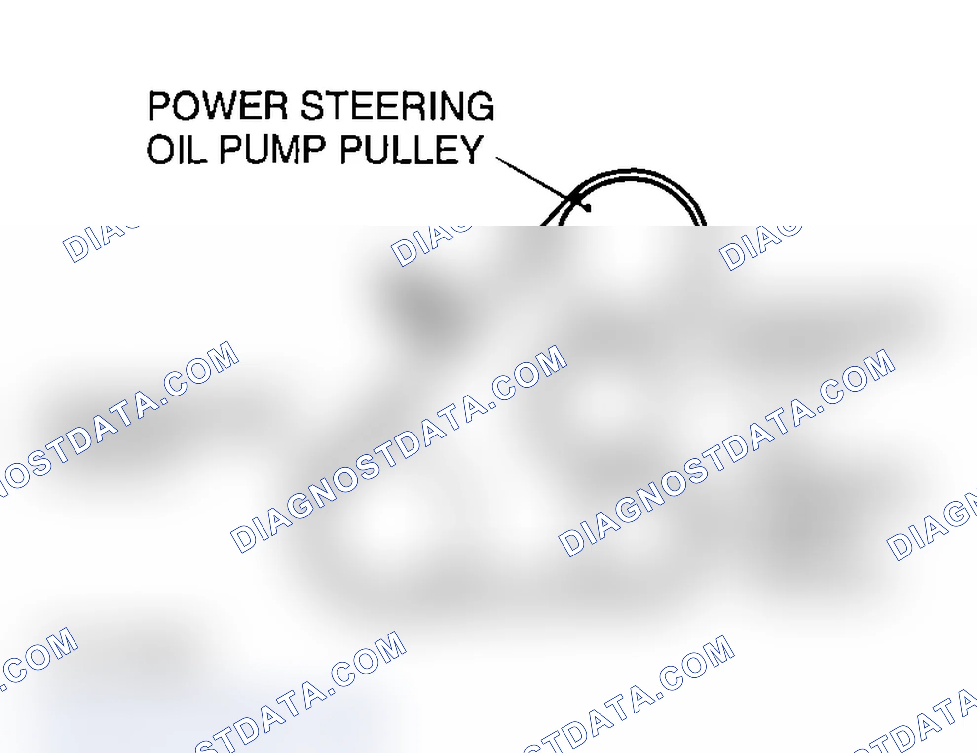 Scheme 349: Power Steering Oil Pump and A/C Compressor Drive Belt Tension Check and Adjustment