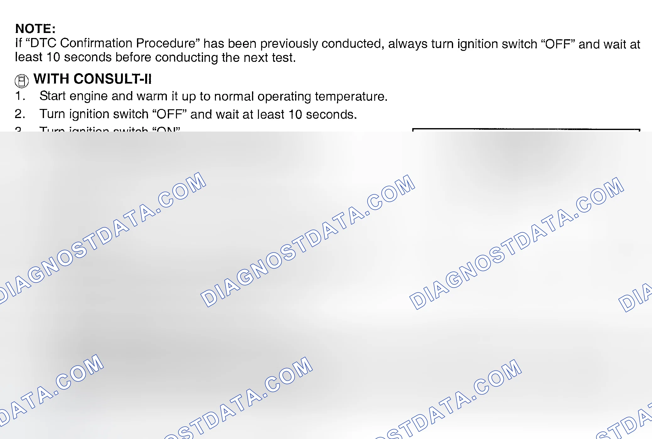 Scheme 325: DTC Confirmation Procedure