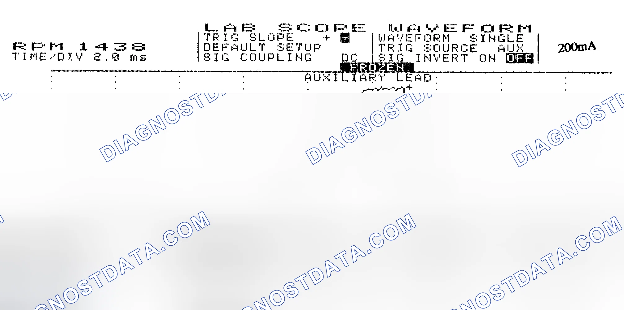 Scheme 15: Single Injector w/Normal Current Flow - Current Pattern