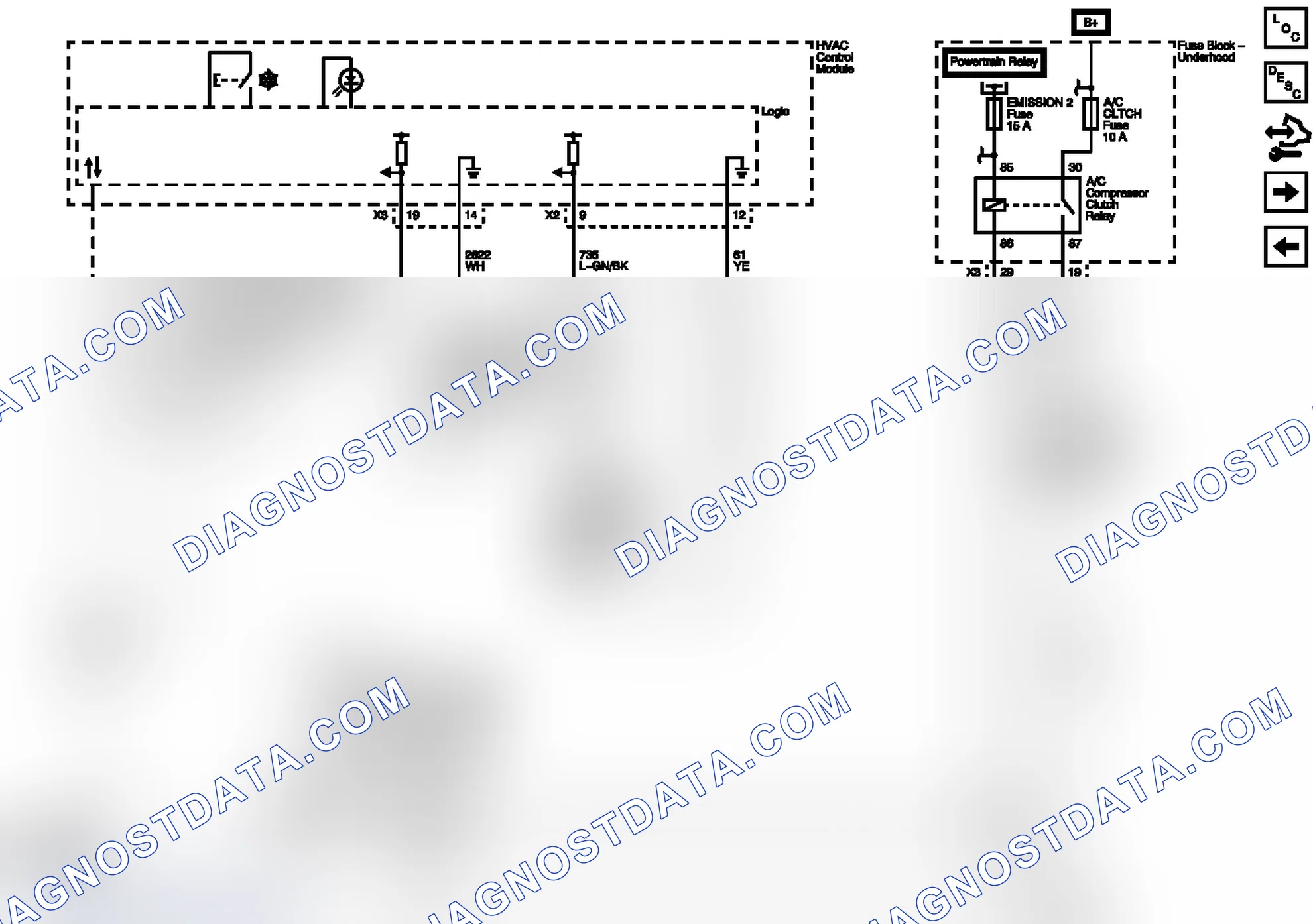 Scheme 3: Compressor Controls and Temperature Sensors