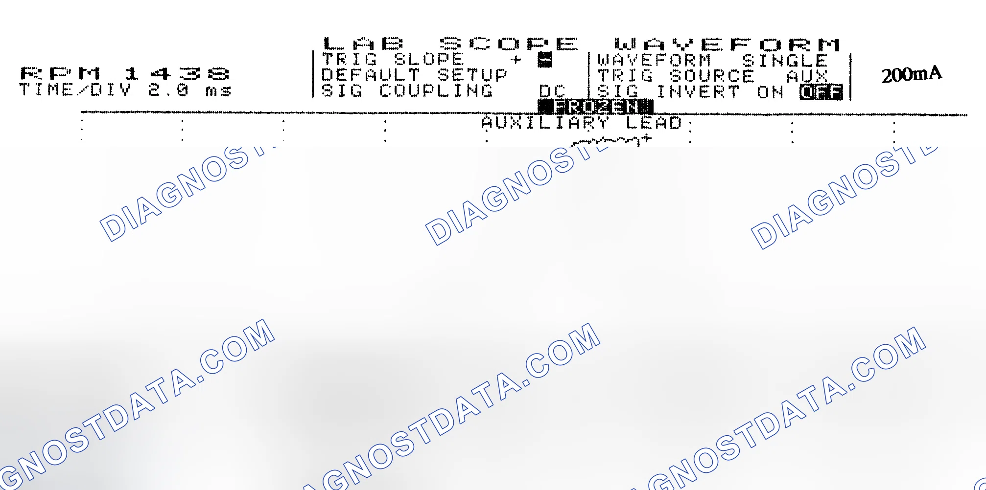 Scheme 15: Single Injector w/Normal Current Flow - Current Pattern