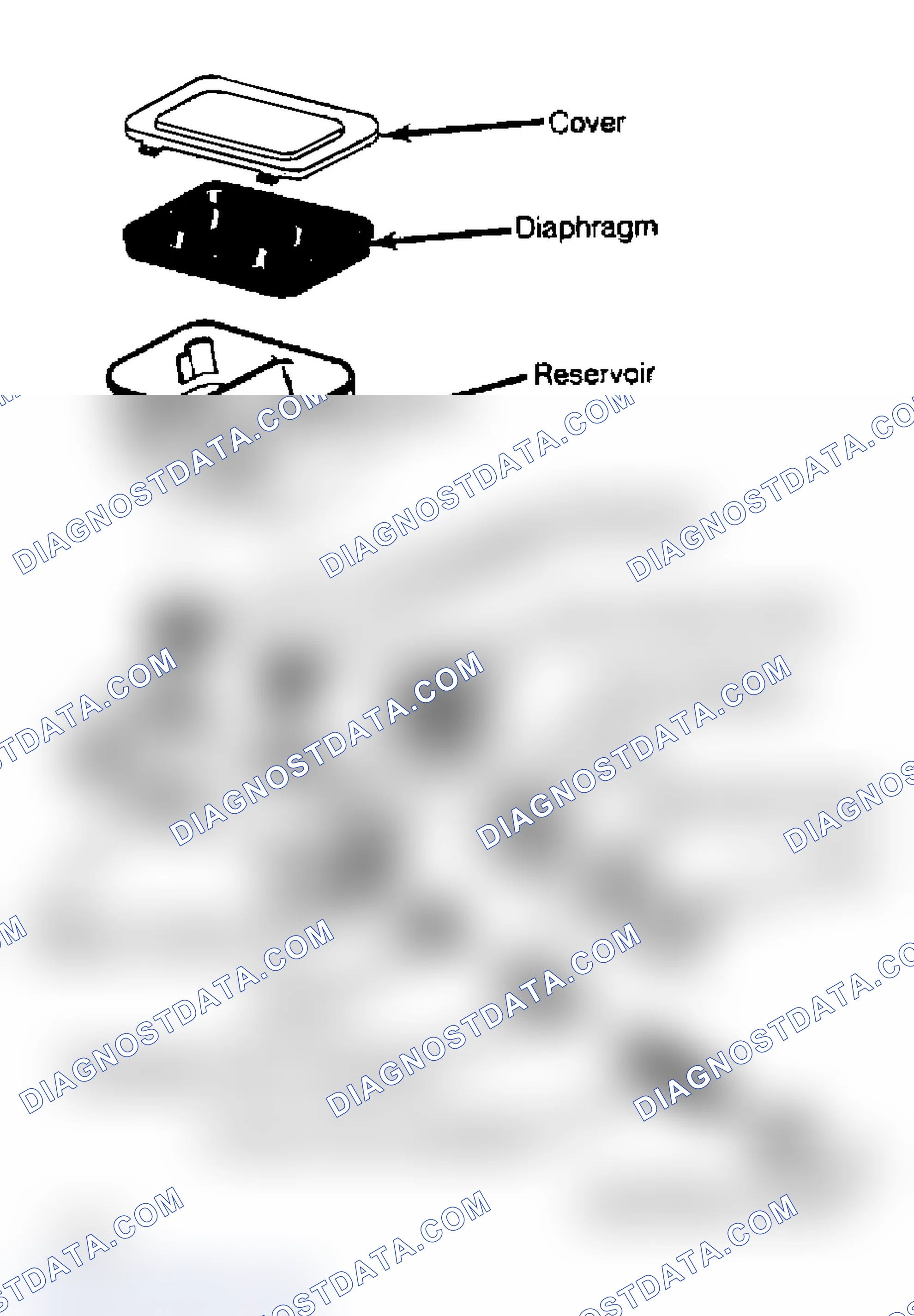 Scheme 32: Exploded View of Quick Take-Up Master Cylinder