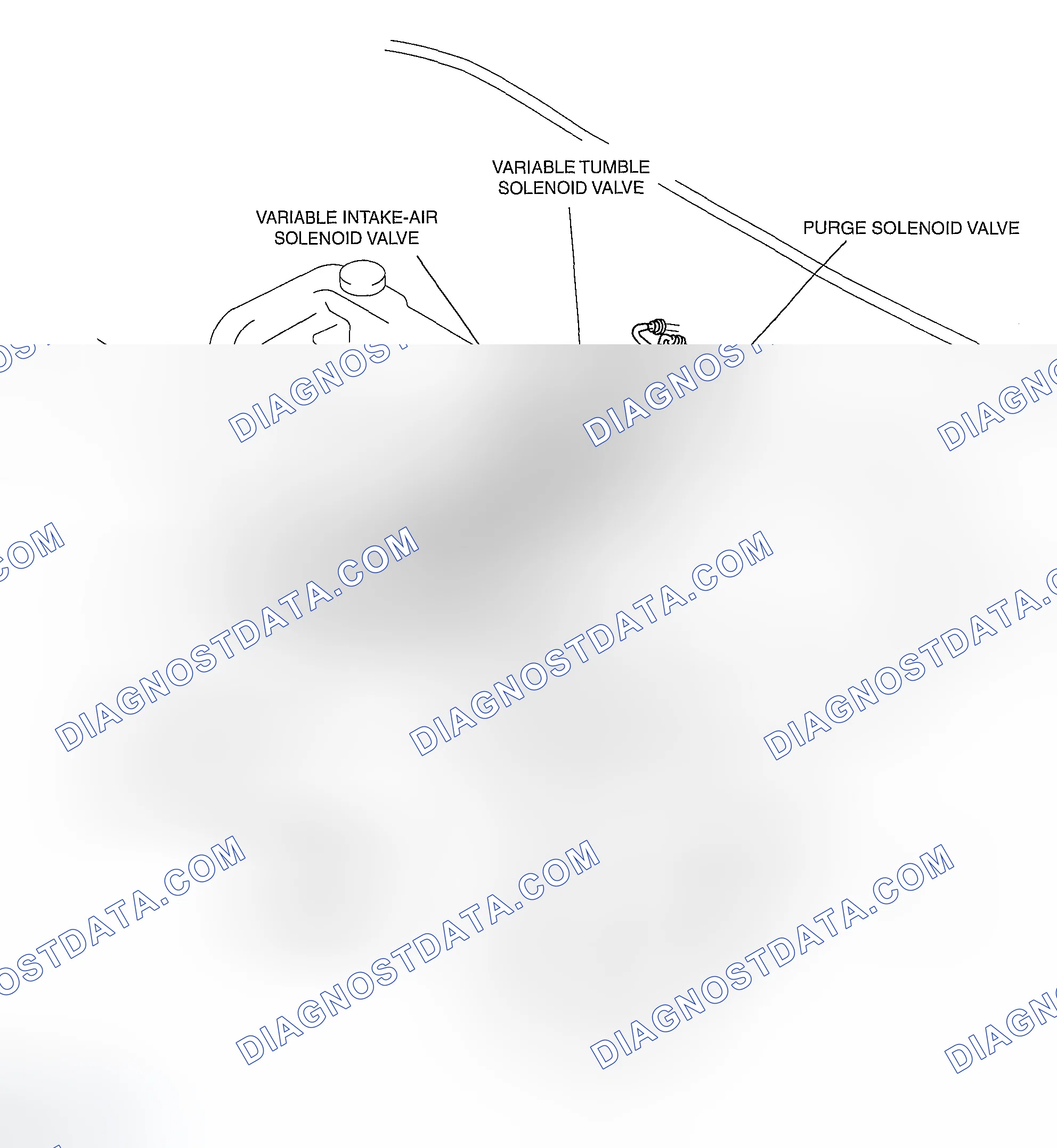 Scheme 138: INTAKE-AIR SYSTEM HOSE ROUTING DIAGRAM [LF]