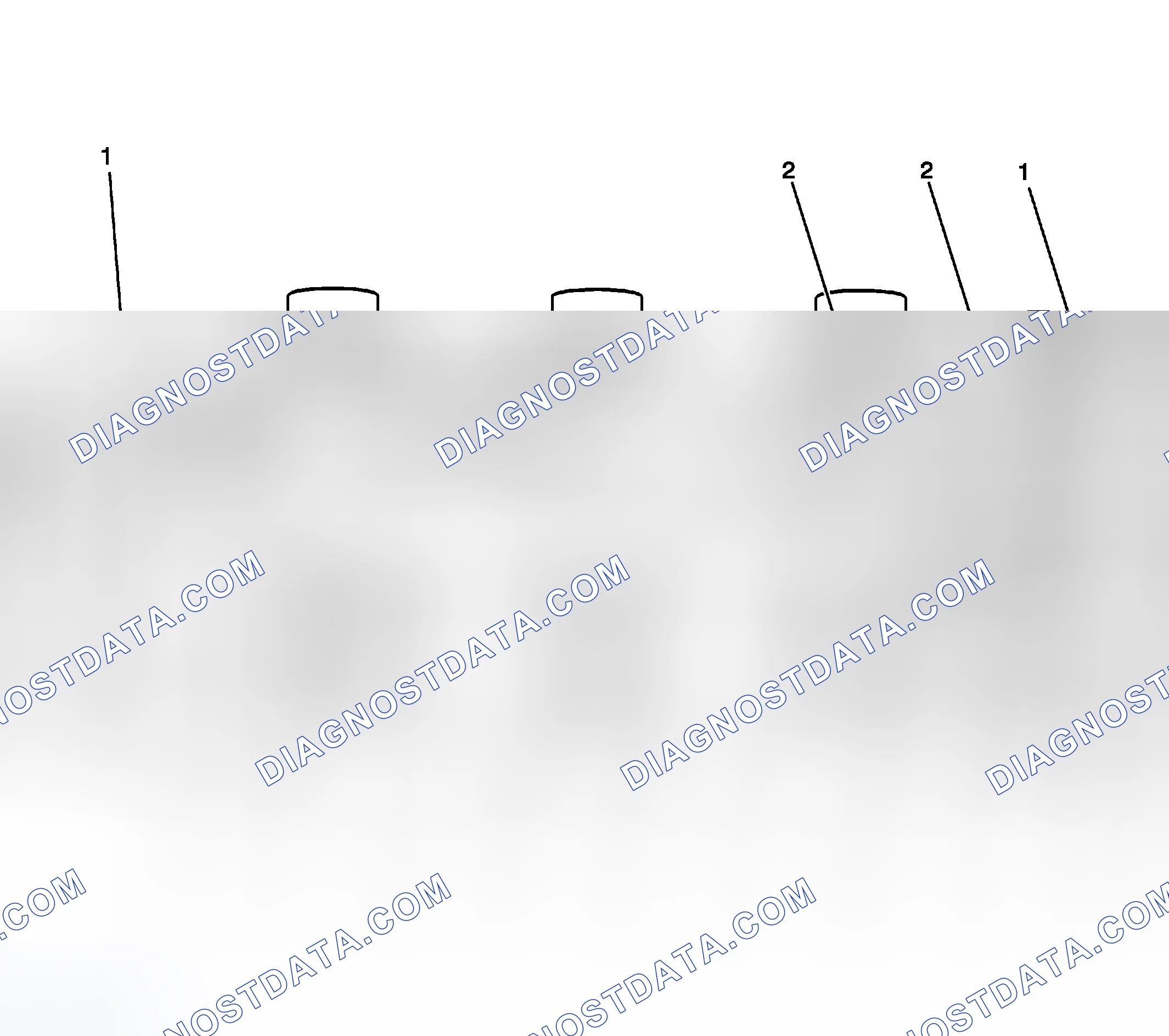 Scheme 200: Right Cylinder Head Exhaust Face