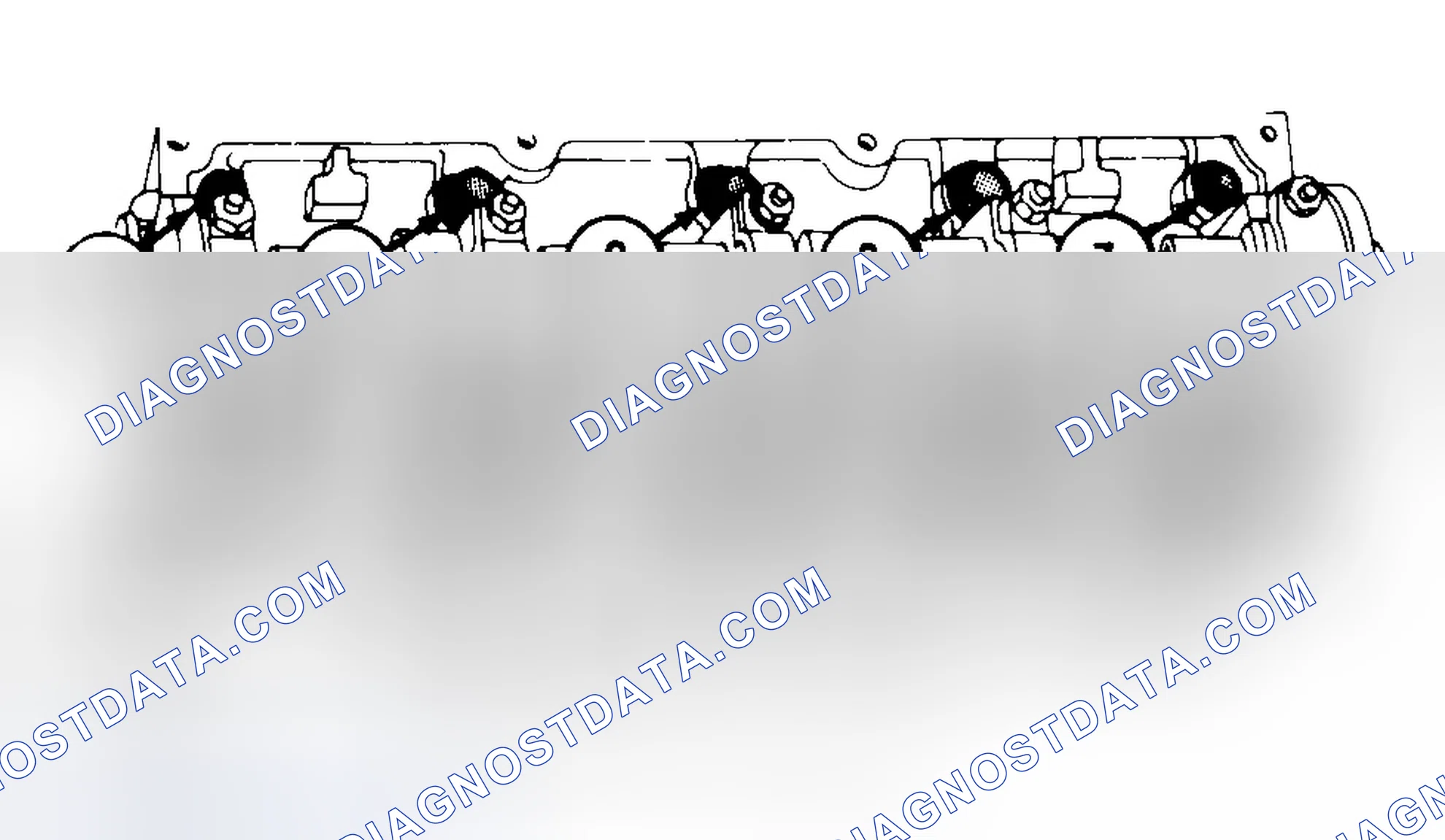 Scheme 7: Typical Cylinder Head Tightening or Loosening Sequence