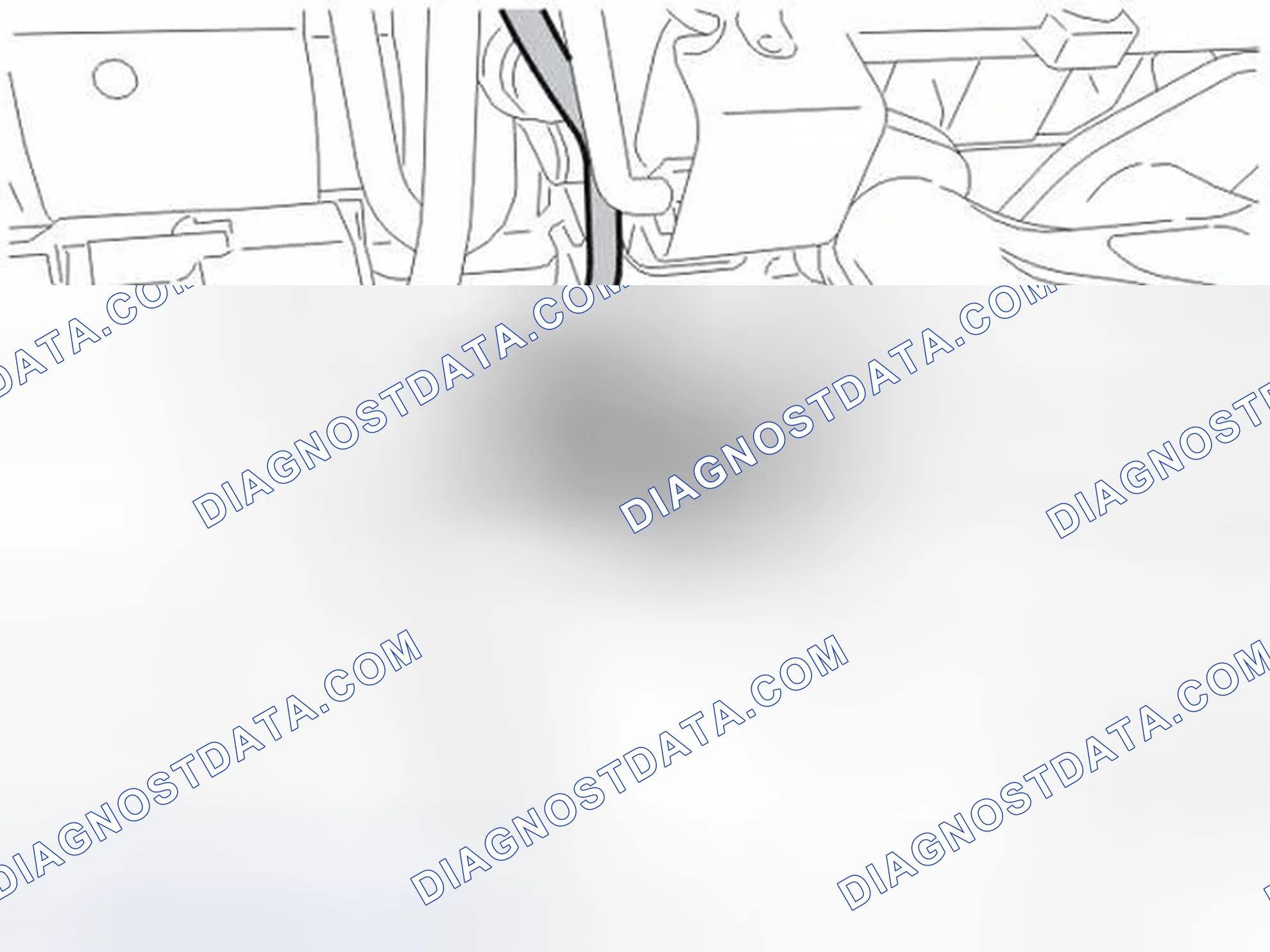 Scheme 65: DISCONNECTING THE ENGINE SPEED SENSOR