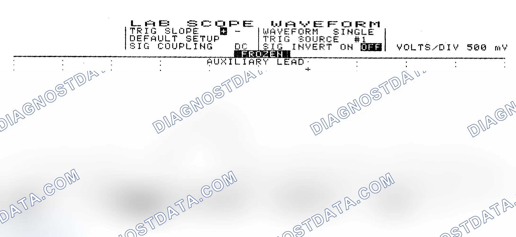 Scheme 10: Single Injector w/Excessive Current Flow - Current Pattern