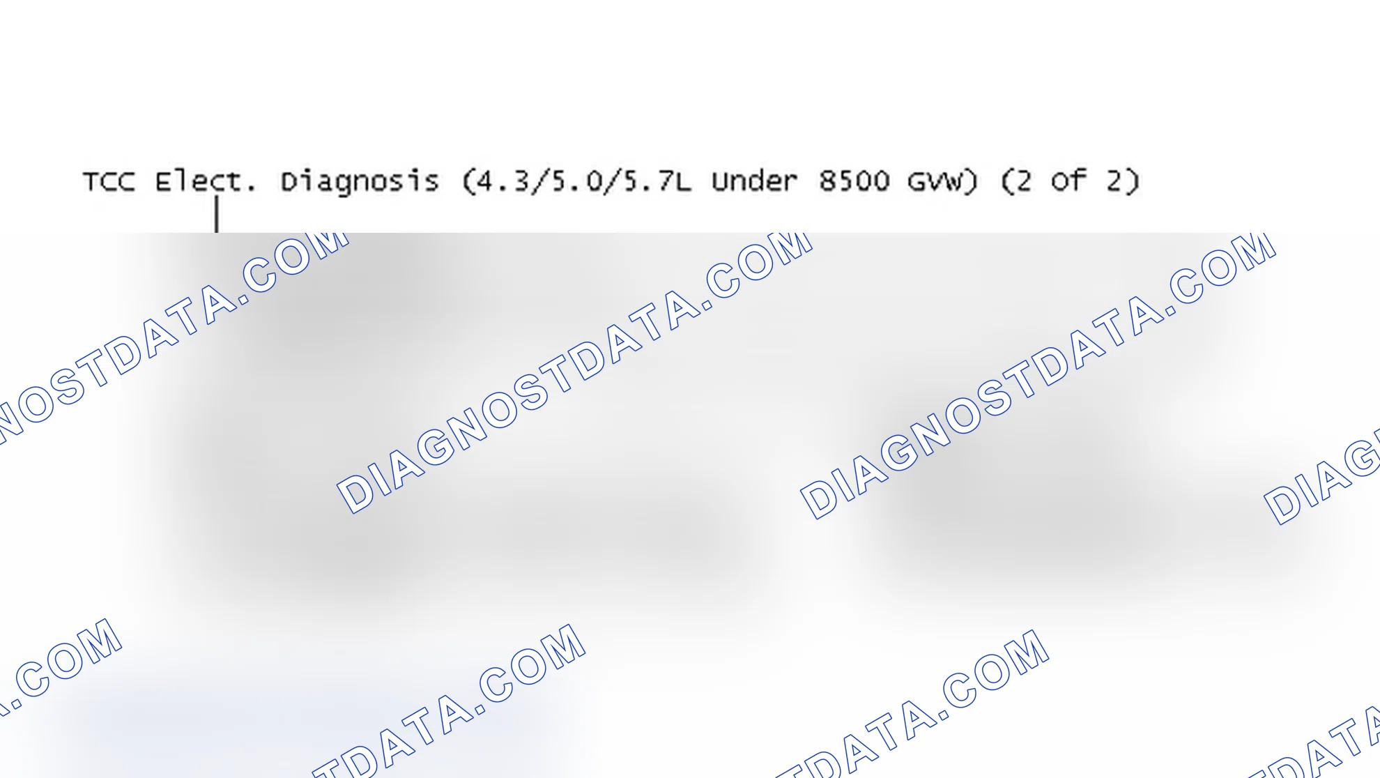 Scheme 153: TCC Elect. Diagnosis (4.3/5.0/5.7L Under 8500 GVW) (2 Of 2)