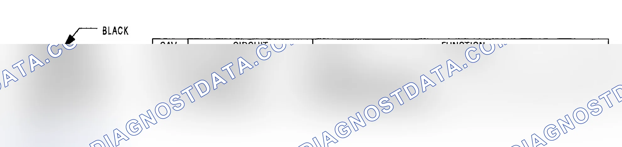 Scheme 361: LEAK DETECTION PUMP HARNESS CONNECTOR END VIEW