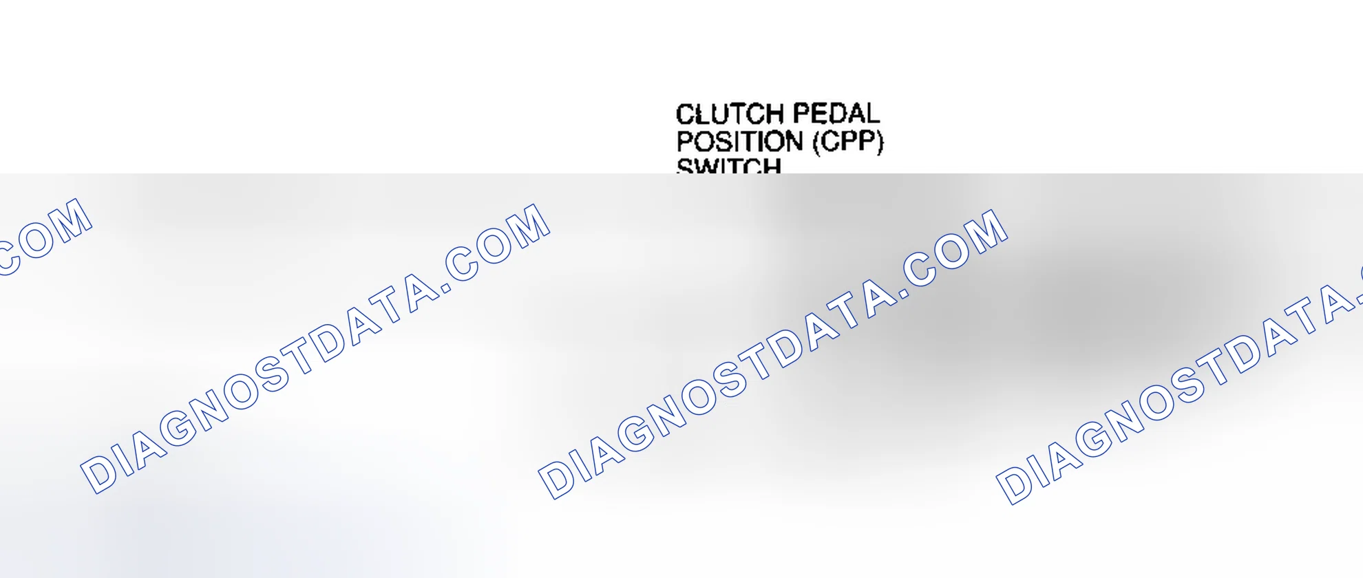 Scheme 384: CPP Switch Test Circuit & Connector Terminals