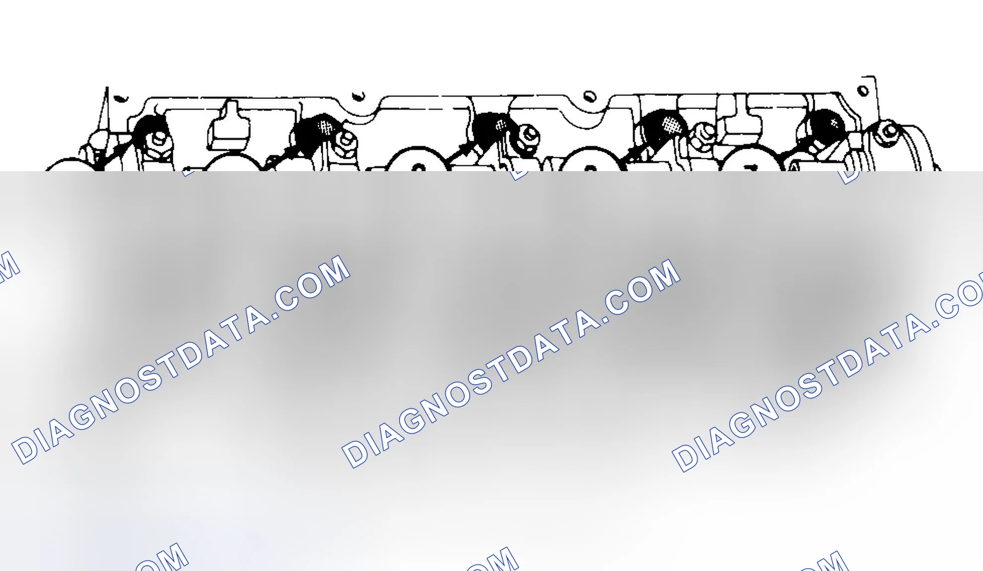 Scheme 7: Typical Cylinder Head Tightening or Loosening Sequence