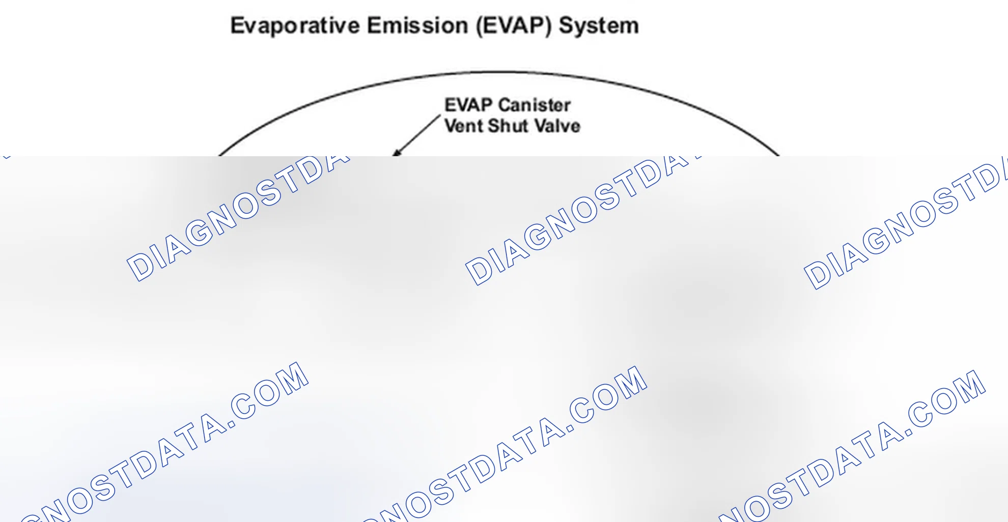 Scheme 199: Evaporative Emission (EVAP) System Large Leak Detected - Diagram