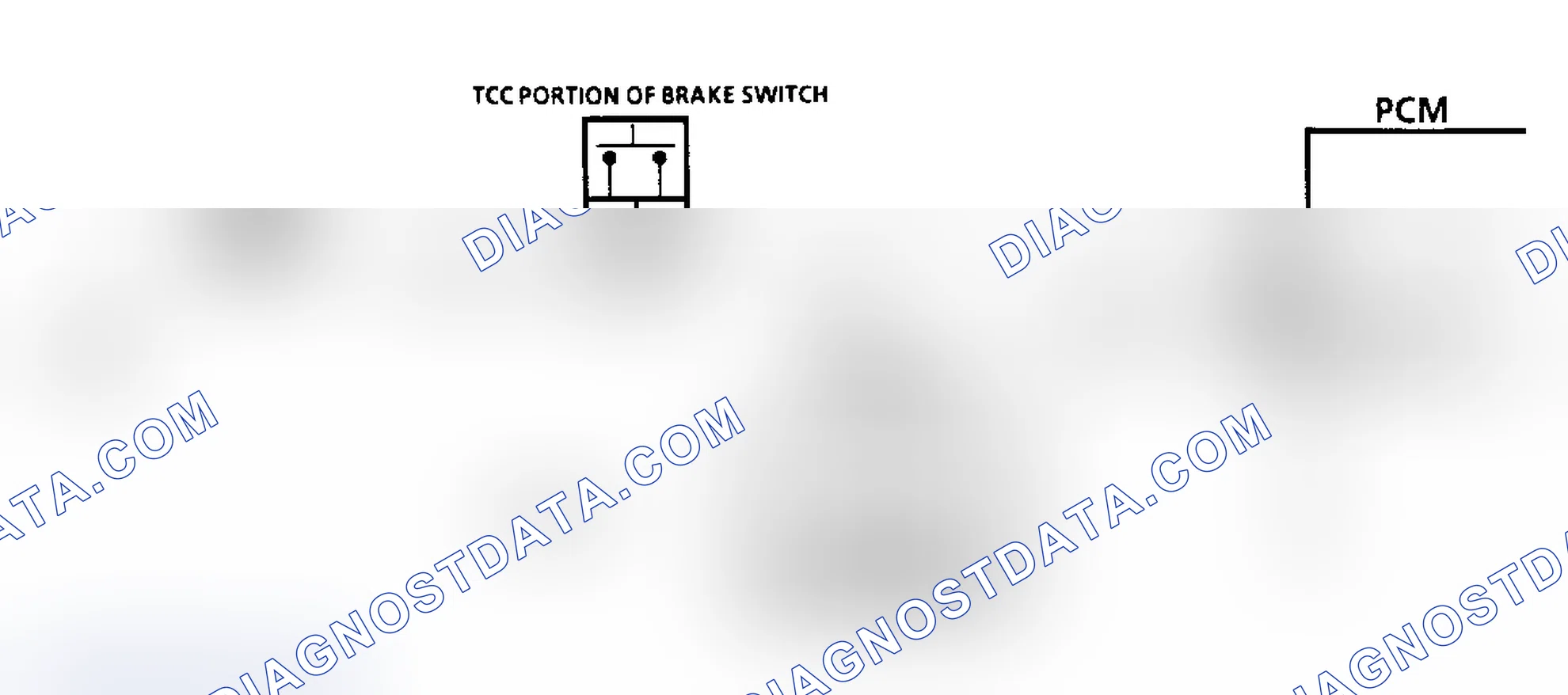 Scheme 274: CODE 38, Schematic, Brake Switch Circuit (3.8L)