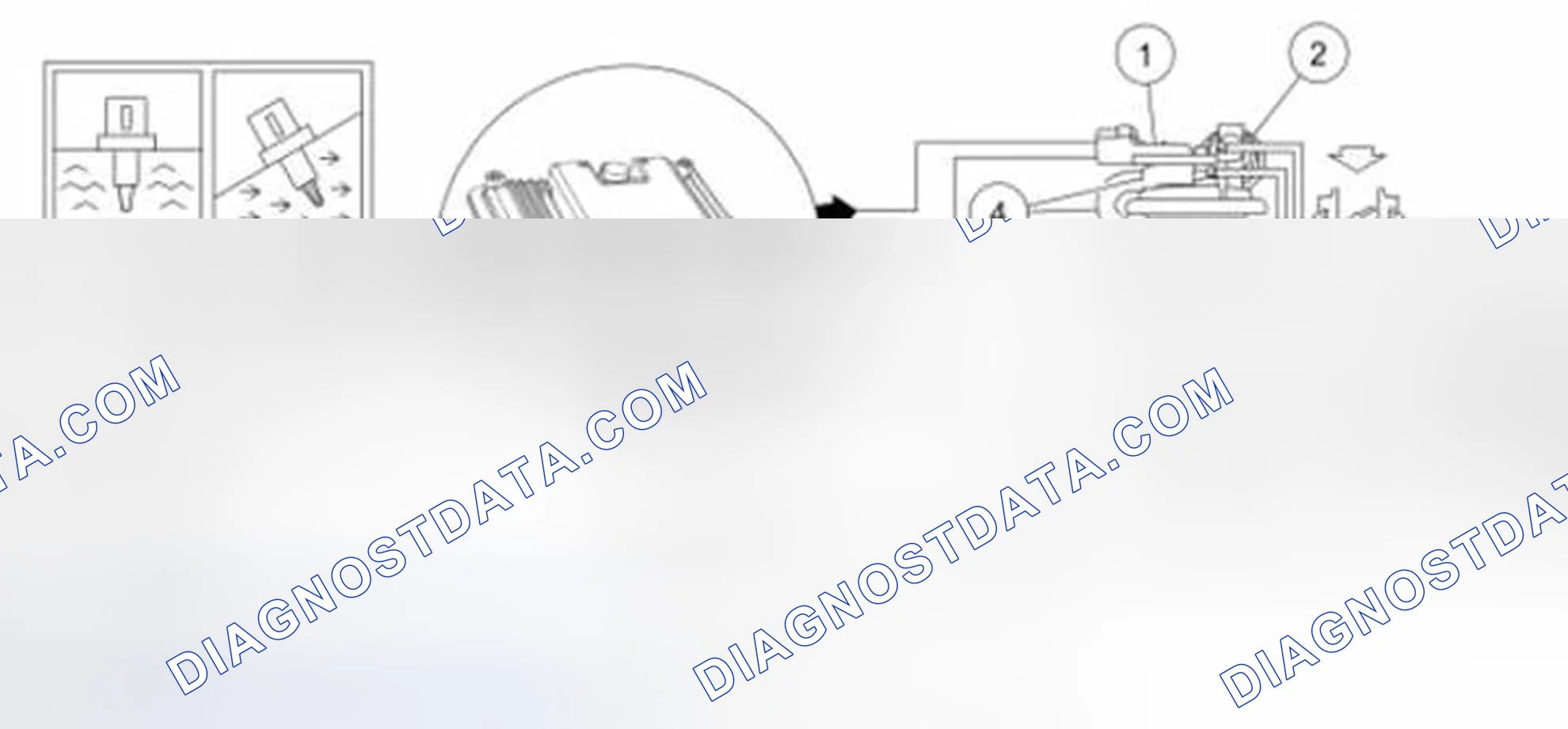 Scheme 105: EXHAUST GAS RECIRCULATION (EGR) SYSTEM MONITOR - EGR SYSTEM MODULE (ESM)