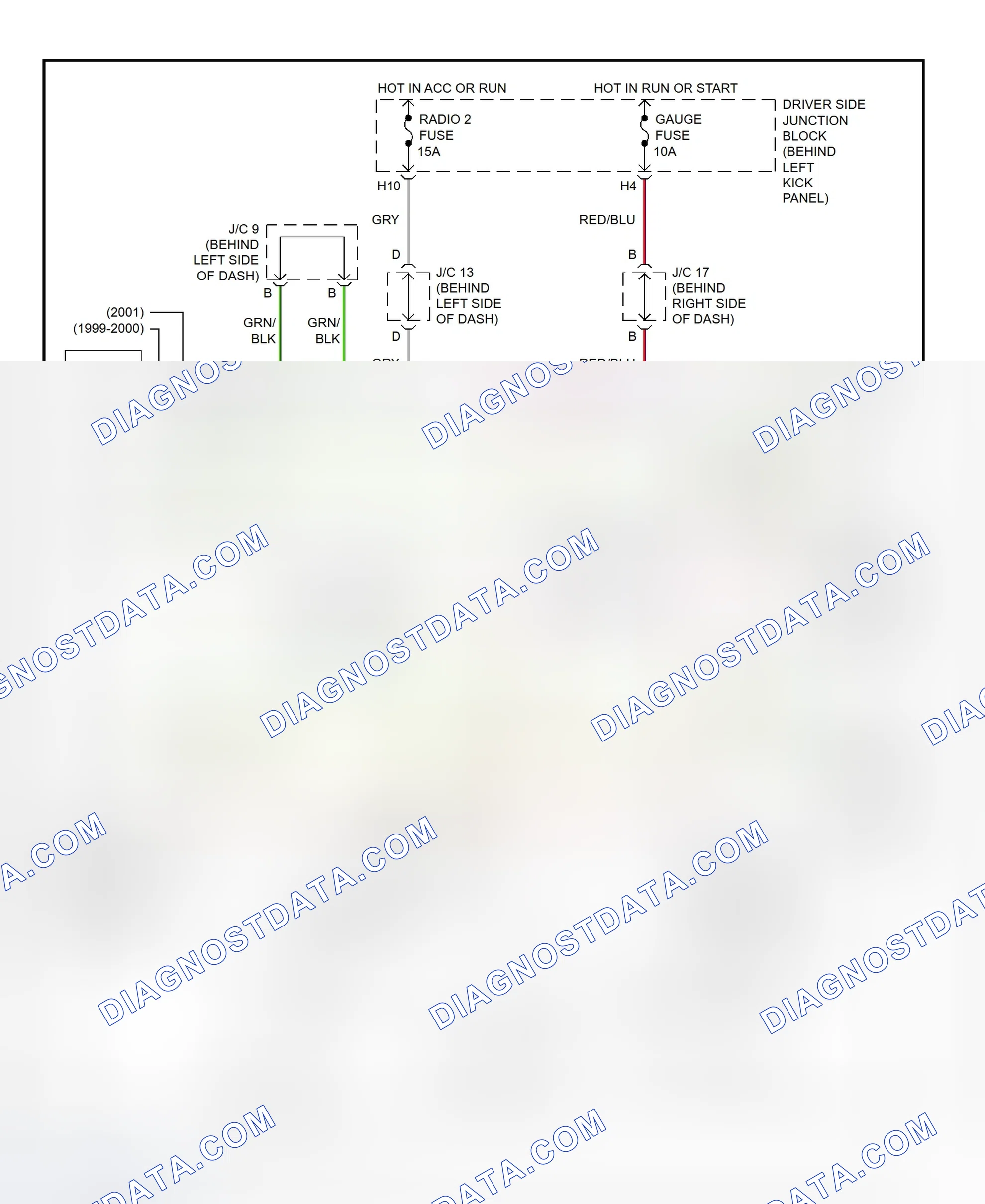 Scheme 151: Shift Lock System Wiring Diagram (Lexus GS400)
