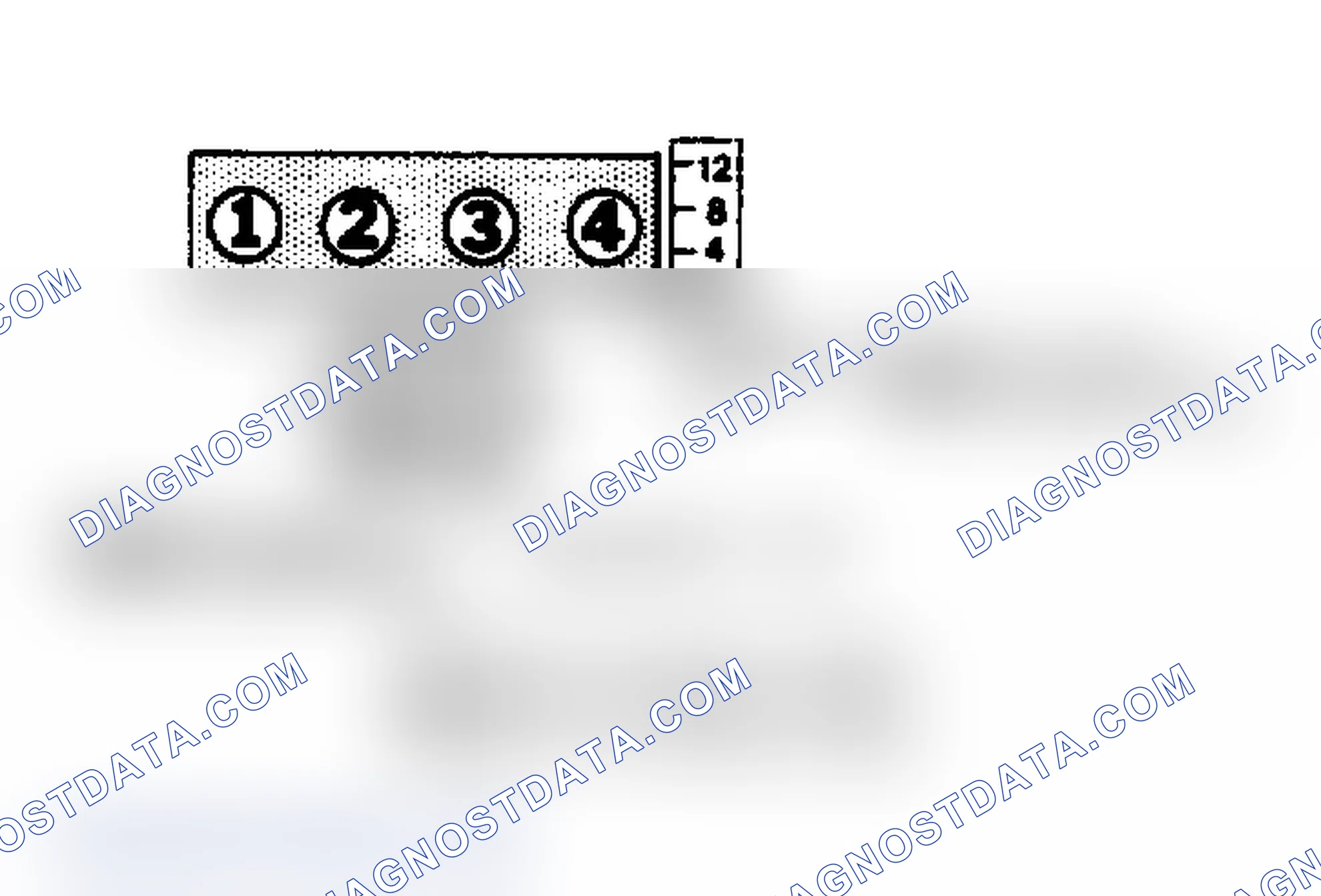 Scheme 1: Firing Order & Distributor Rotation (2.5L)