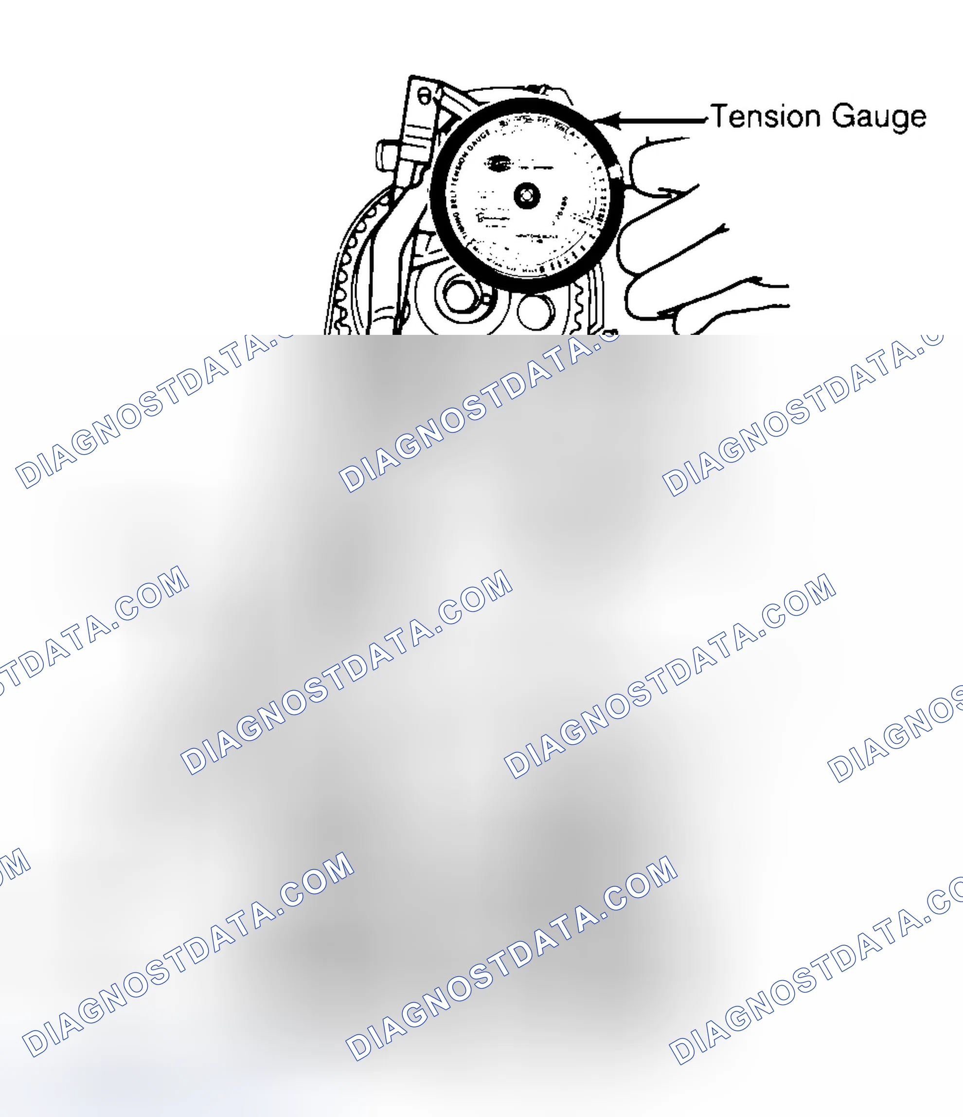 Scheme 3: Adjusting Typical Timing Belt Tension