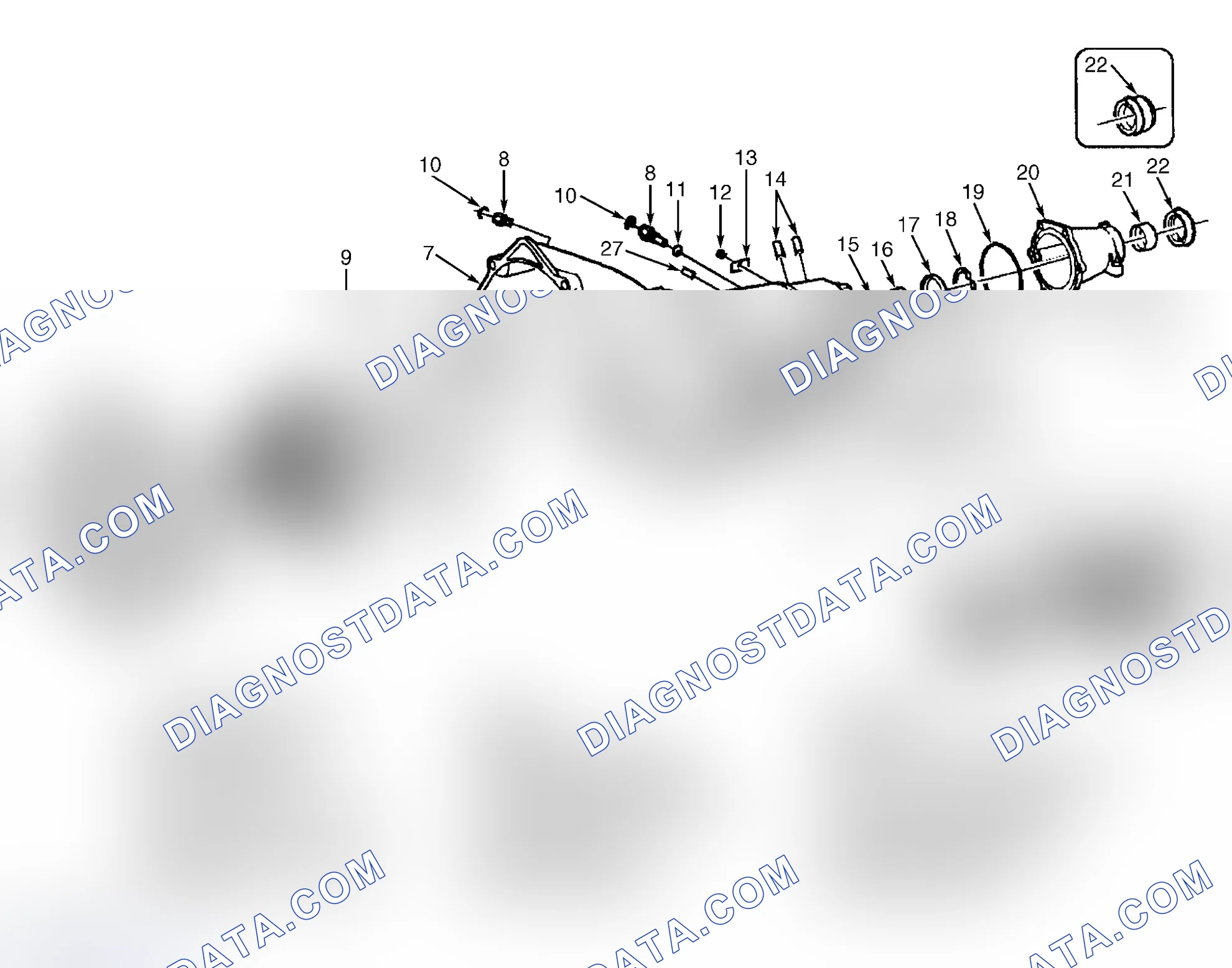 Scheme 58: CASE EXTENSION & SPEED SENSORS