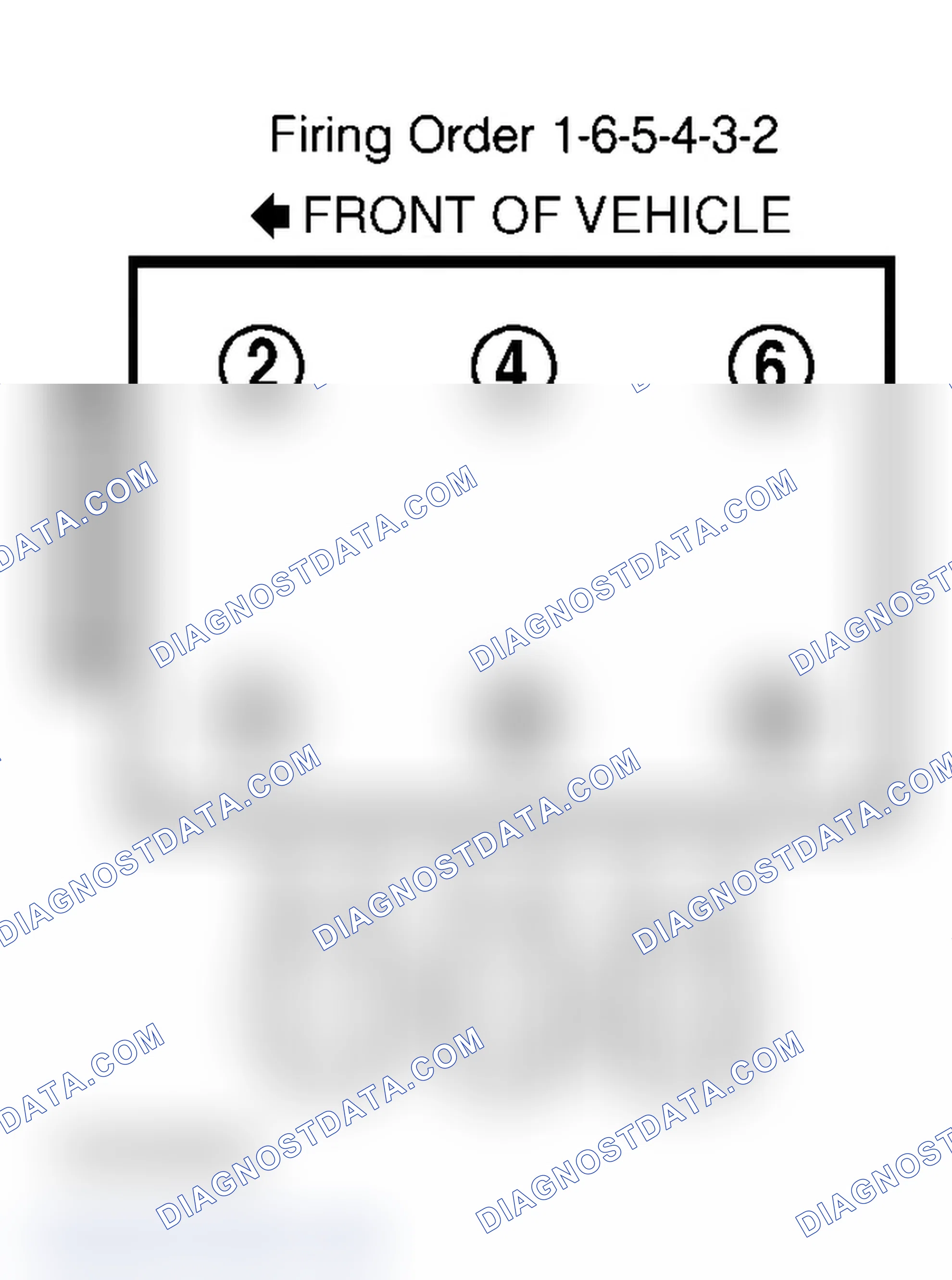 Scheme 7: Firing Order (3.8L - "F" Body)