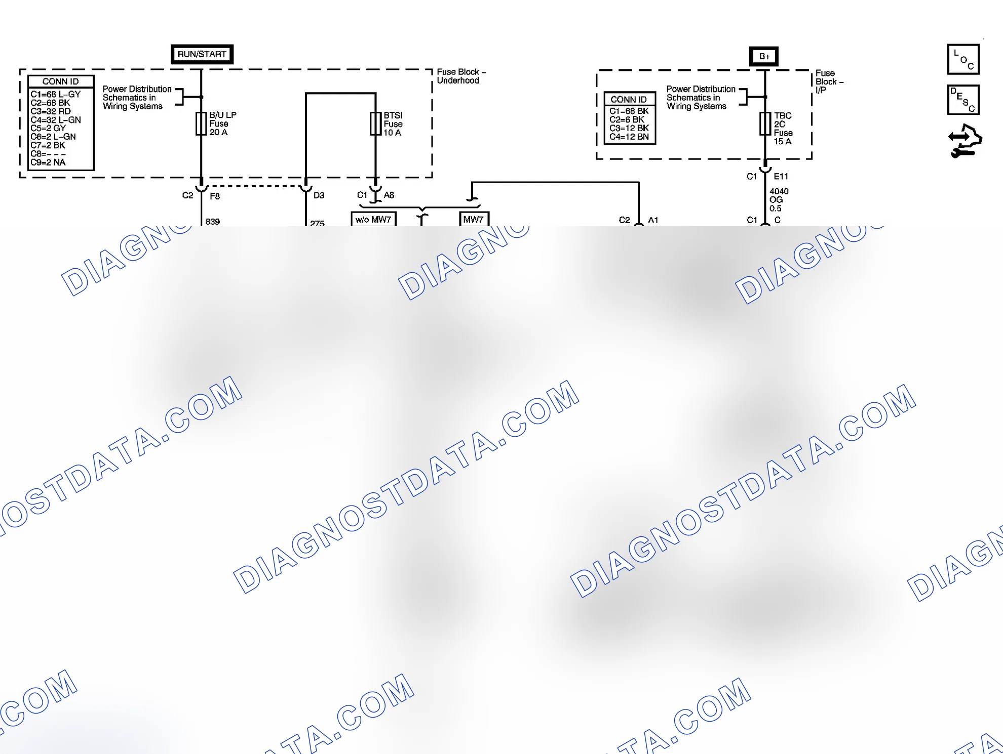 Scheme 386: Automatic Transmission Shift Lock Control Schematics