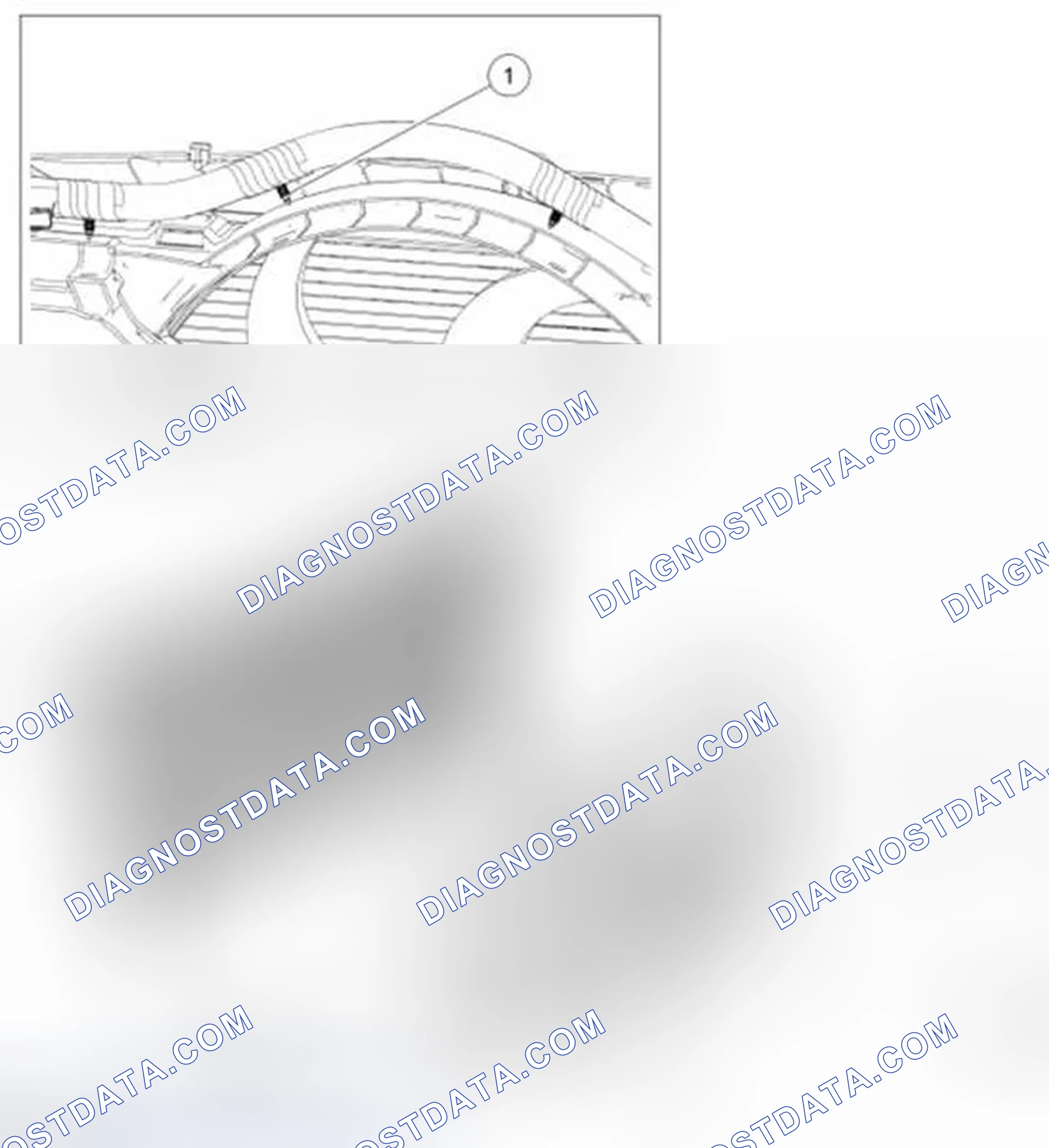 Scheme 38: Cooling Fan Motor and Shroud - 3.5L, 3.7L