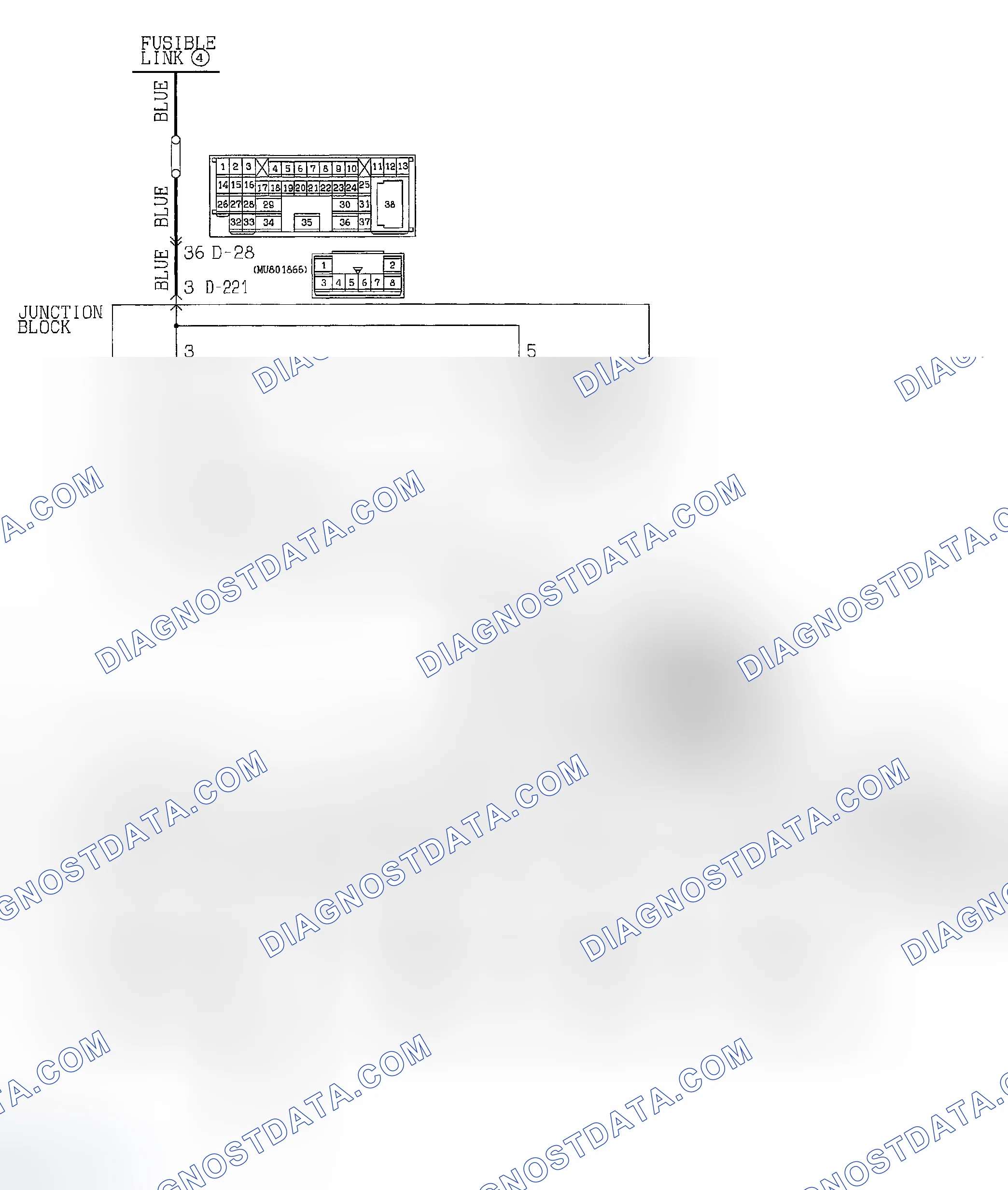 Scheme 12: CIRCUIT DIAGRAM & CONNECTOR IDENTIFICATION