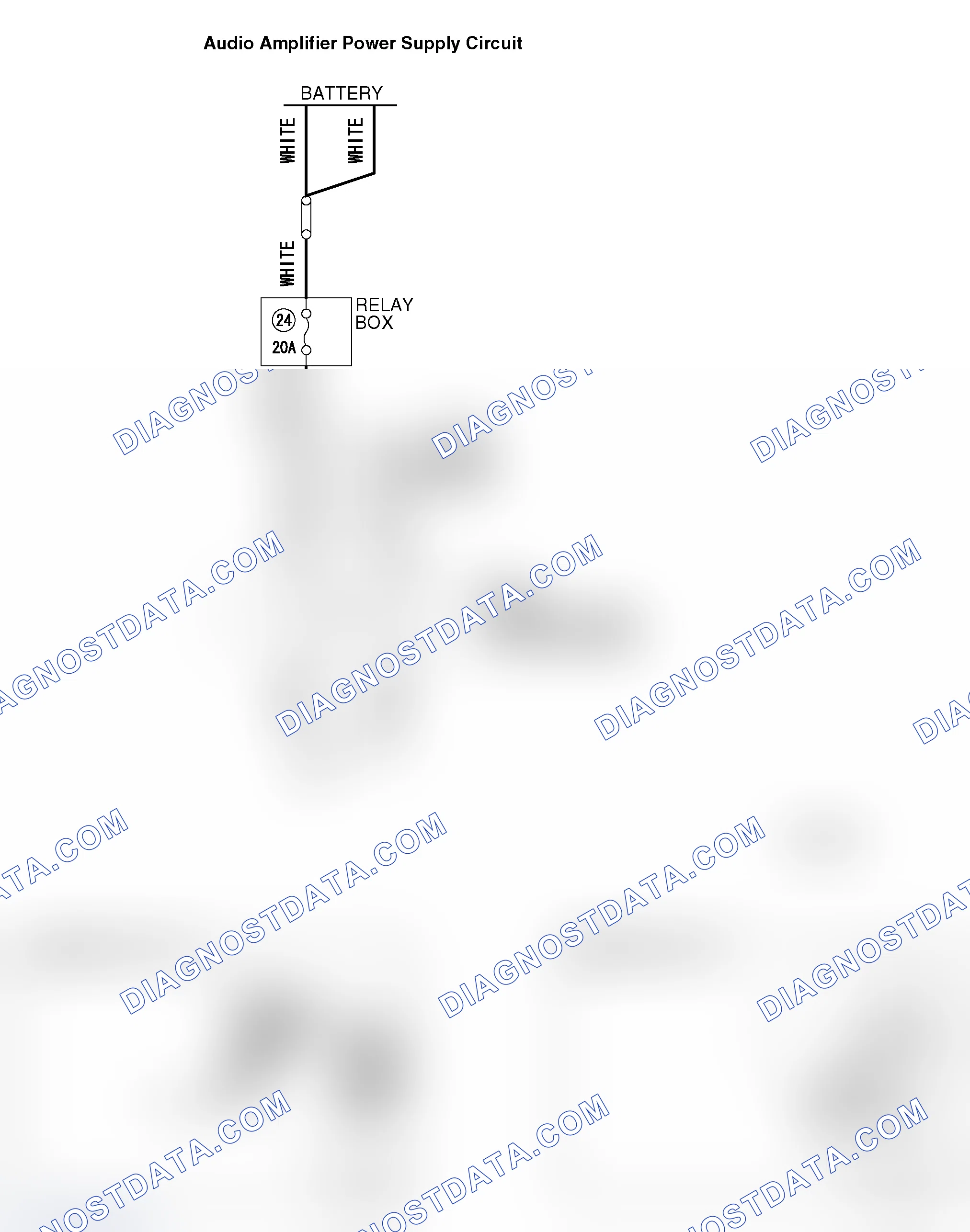 Scheme 354: INSPECTION PROCEDURE 2: No Sound < Vehicles with Audio Amplifier >
