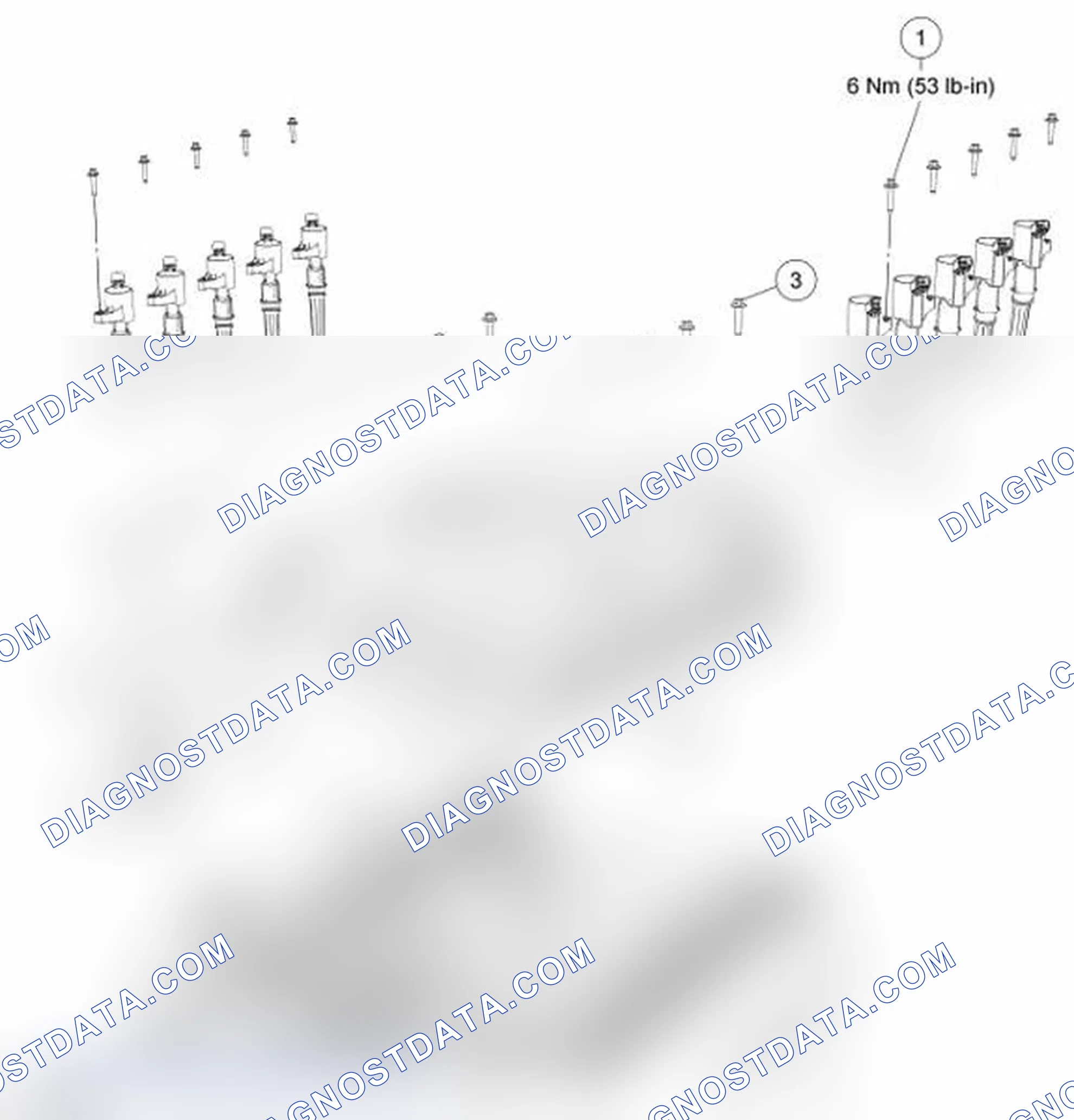 Scheme 281: Ignition Coils, Thermostat Housing, Thermostat and Intake Manifold