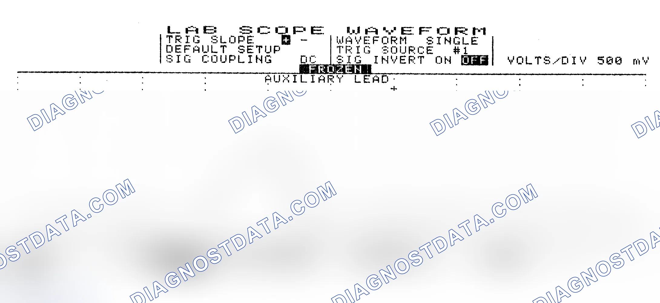 Scheme 10: Single Injector w/Excessive Current Flow - Current Pattern