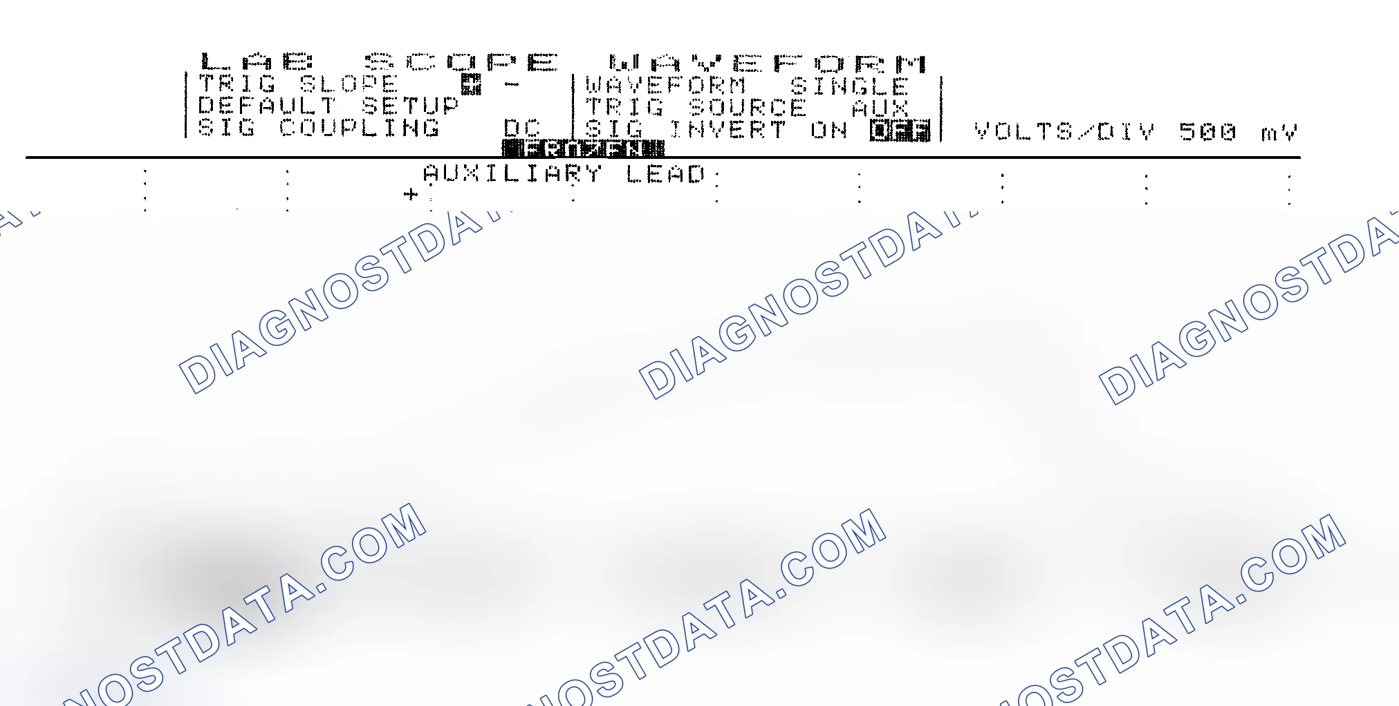 Scheme 14: Single Injector w/Excessive Current Flow - Current Pattern