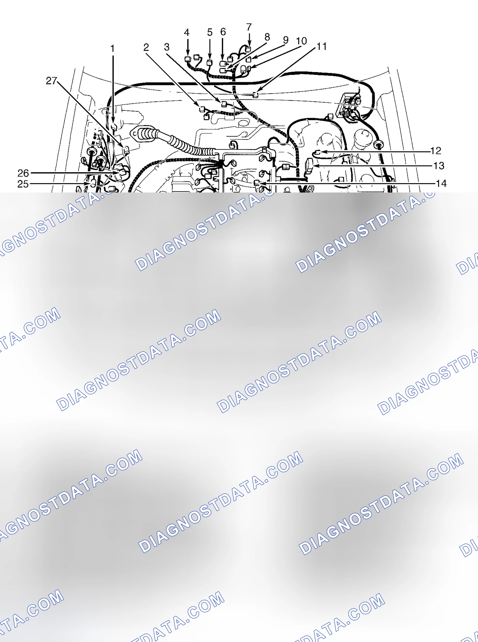 Scheme 4: Engine Compartment (3.4L)