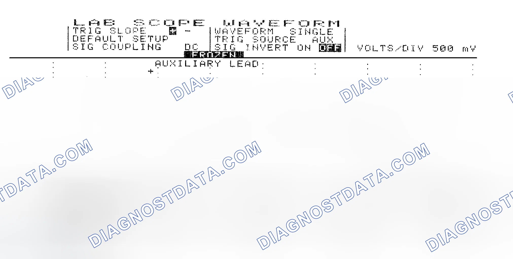 Scheme 14: Single Injector w/Excessive Current Flow - Current Pattern