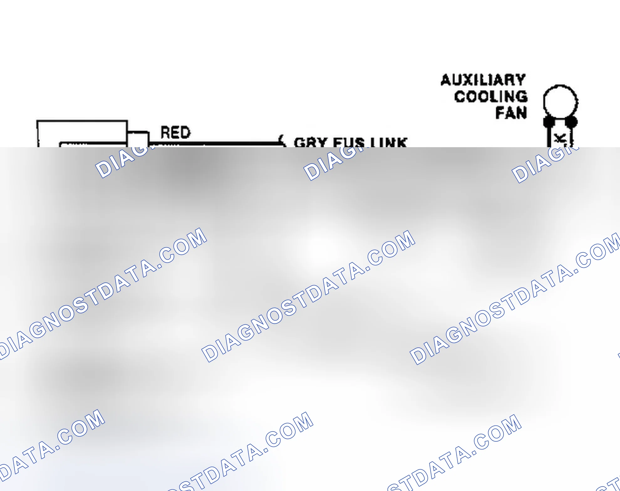 Scheme 4: Cooling Fan Circuit Wiring Diagram (C & K Series)