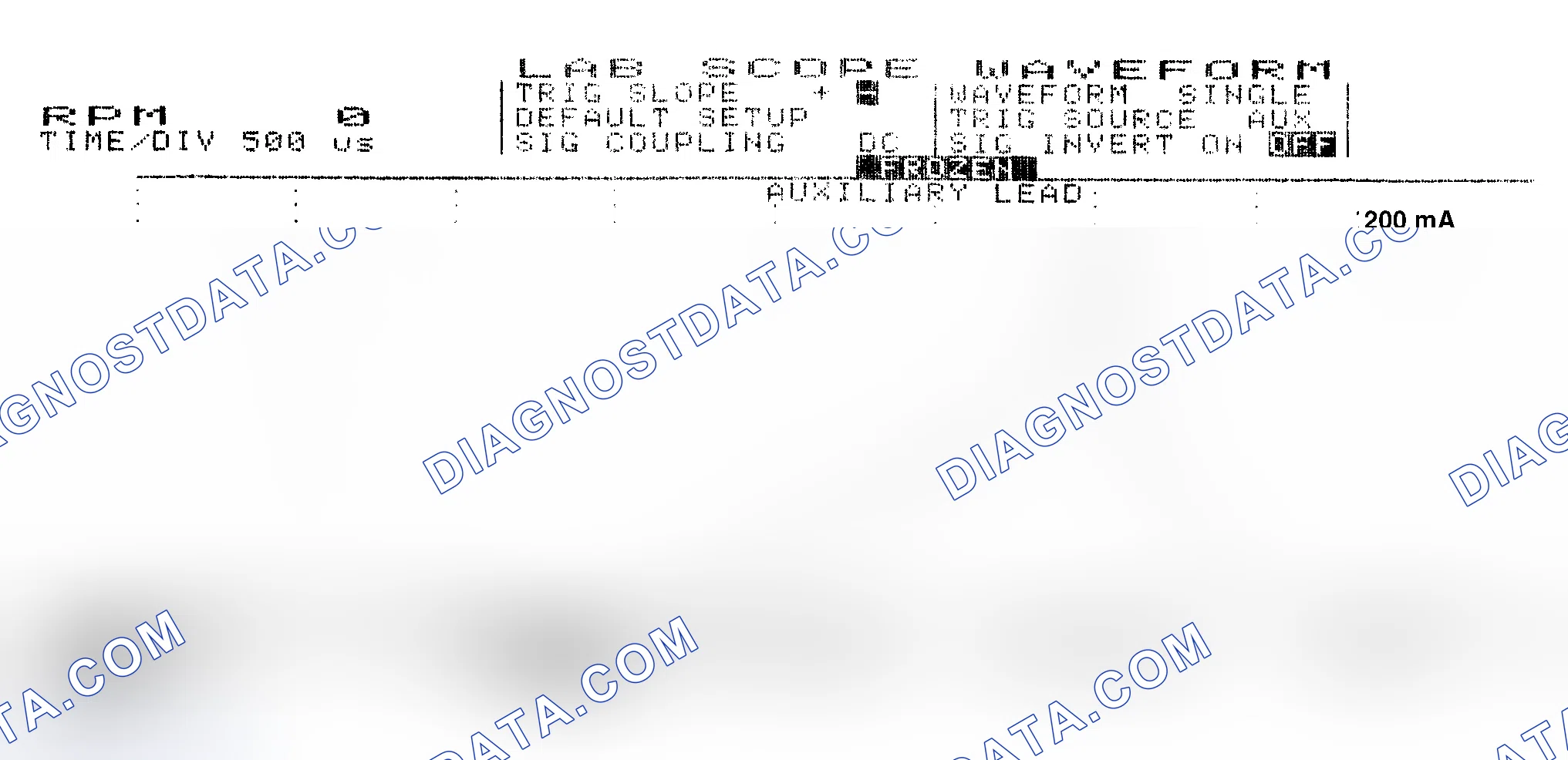 Scheme 17: Single Injector w/Normal Current Flow - Current Pattern