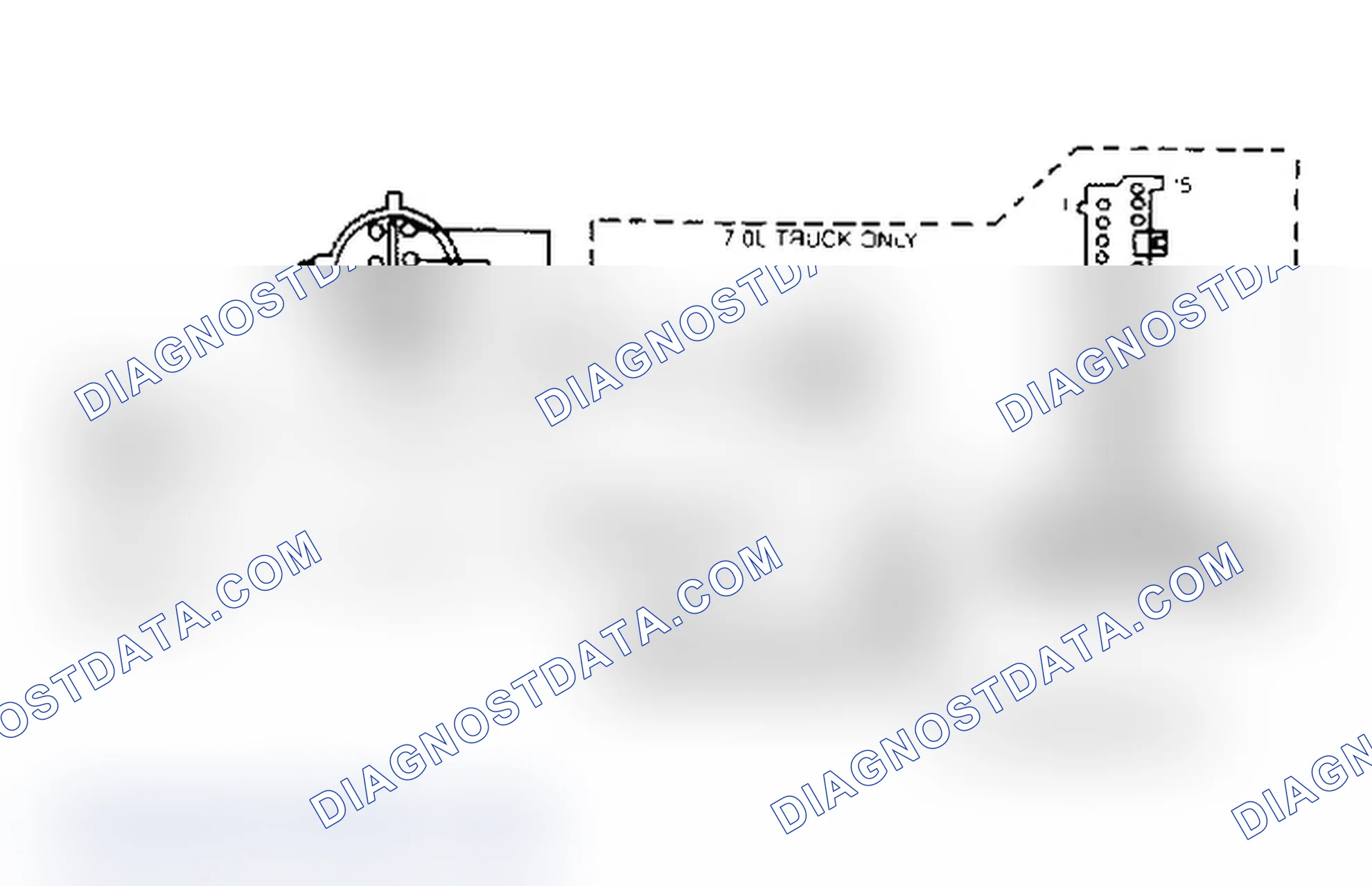 Scheme 12: TFI Module Circuits (CBD) 3.8L (SPFI-MA RWD)