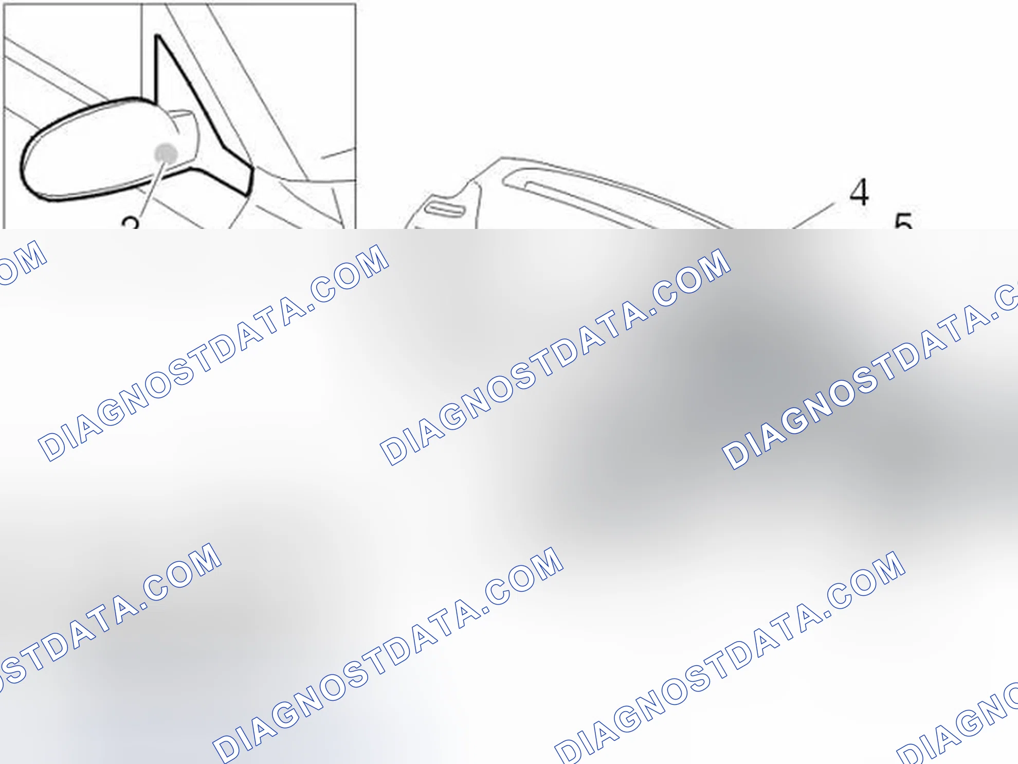 Scheme 31: Passenger Compartment/Door Mirror