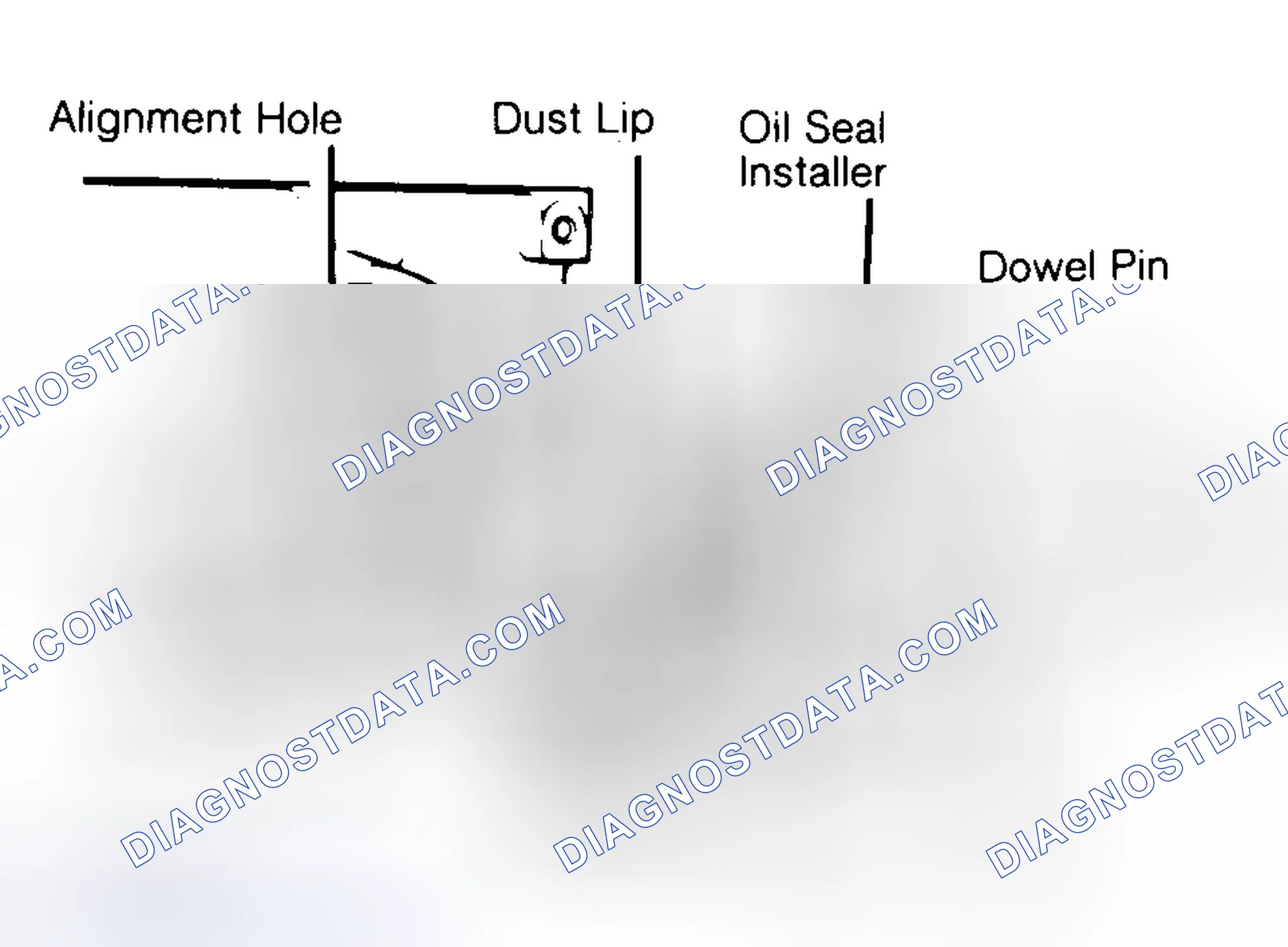 Scheme 10: Installing Typical One-Piece Oil Seal