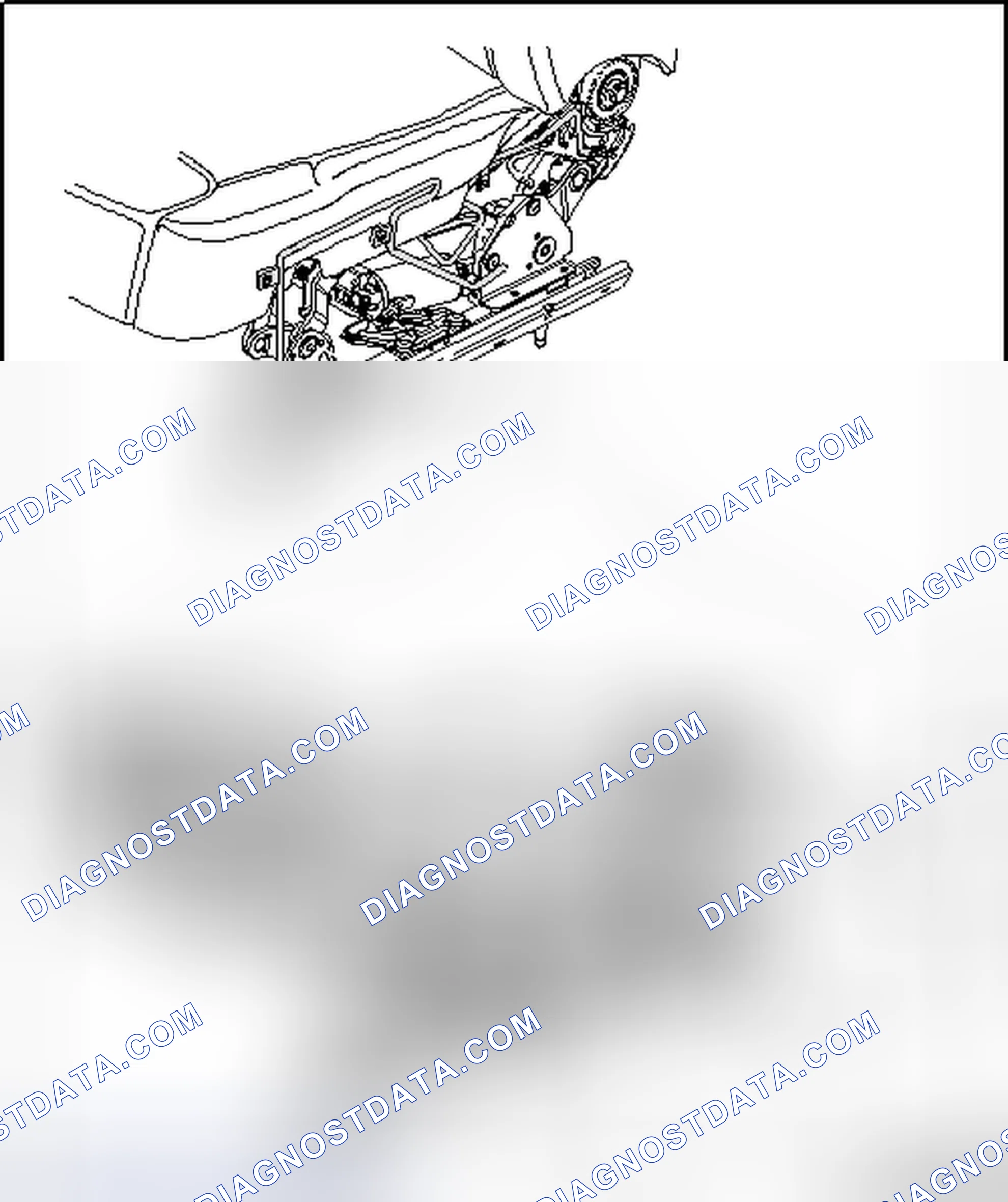 Scheme 19: POWER SEAT TRIM BRACKET