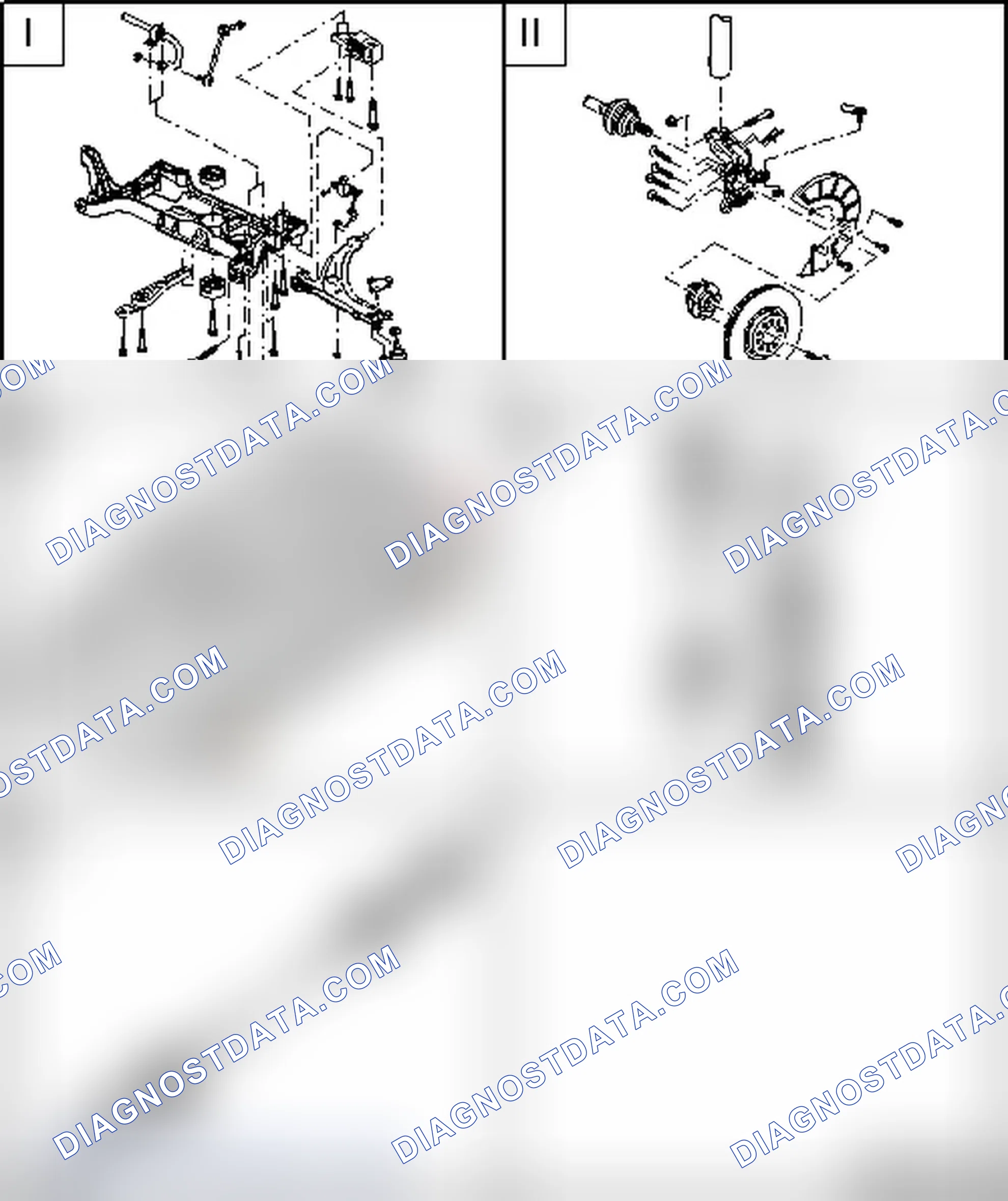 Scheme 126: FRONT AXLE OVERVIEW