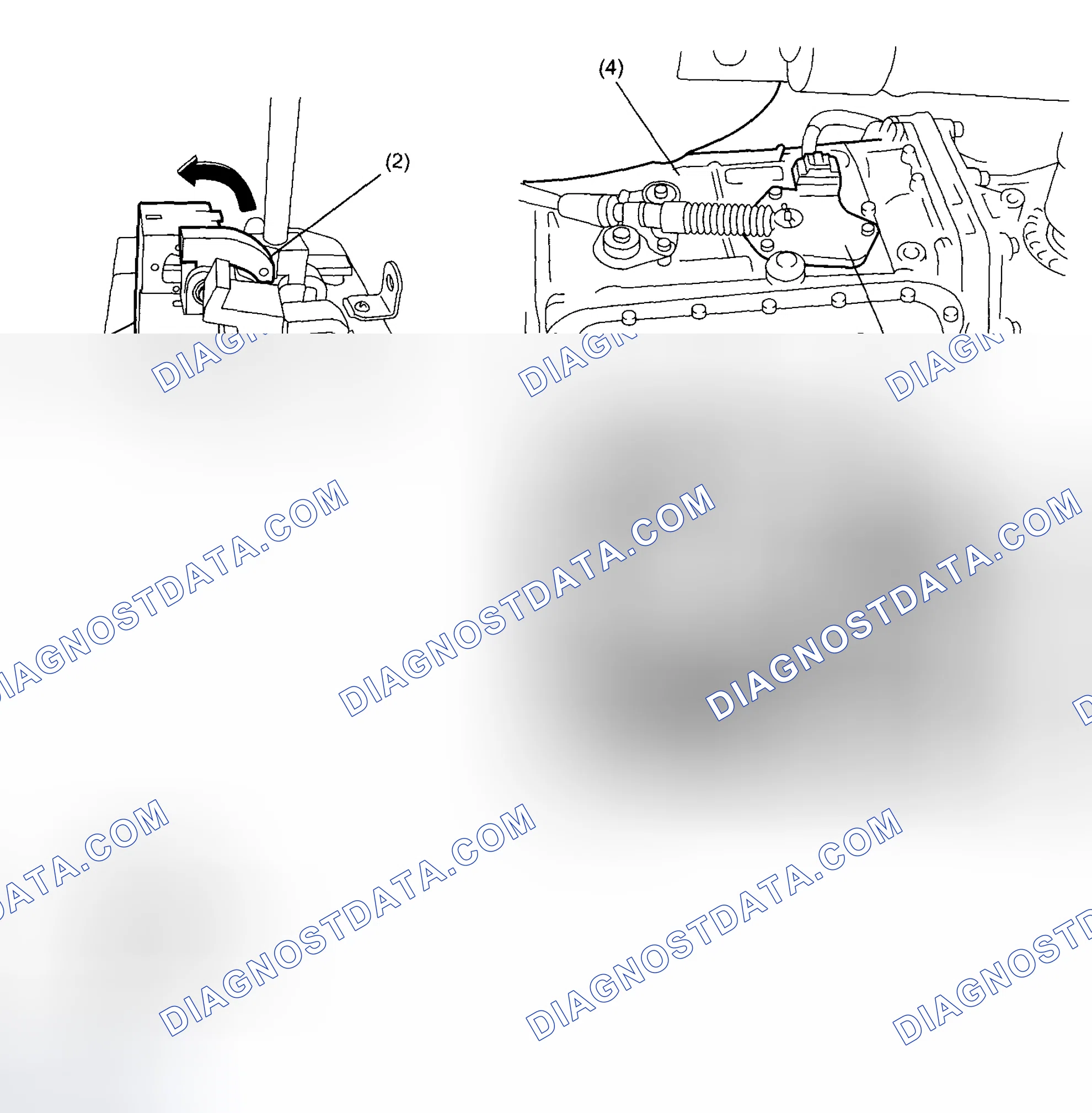 Scheme 2: SHIFT LOCK SYSTEM OPERATION