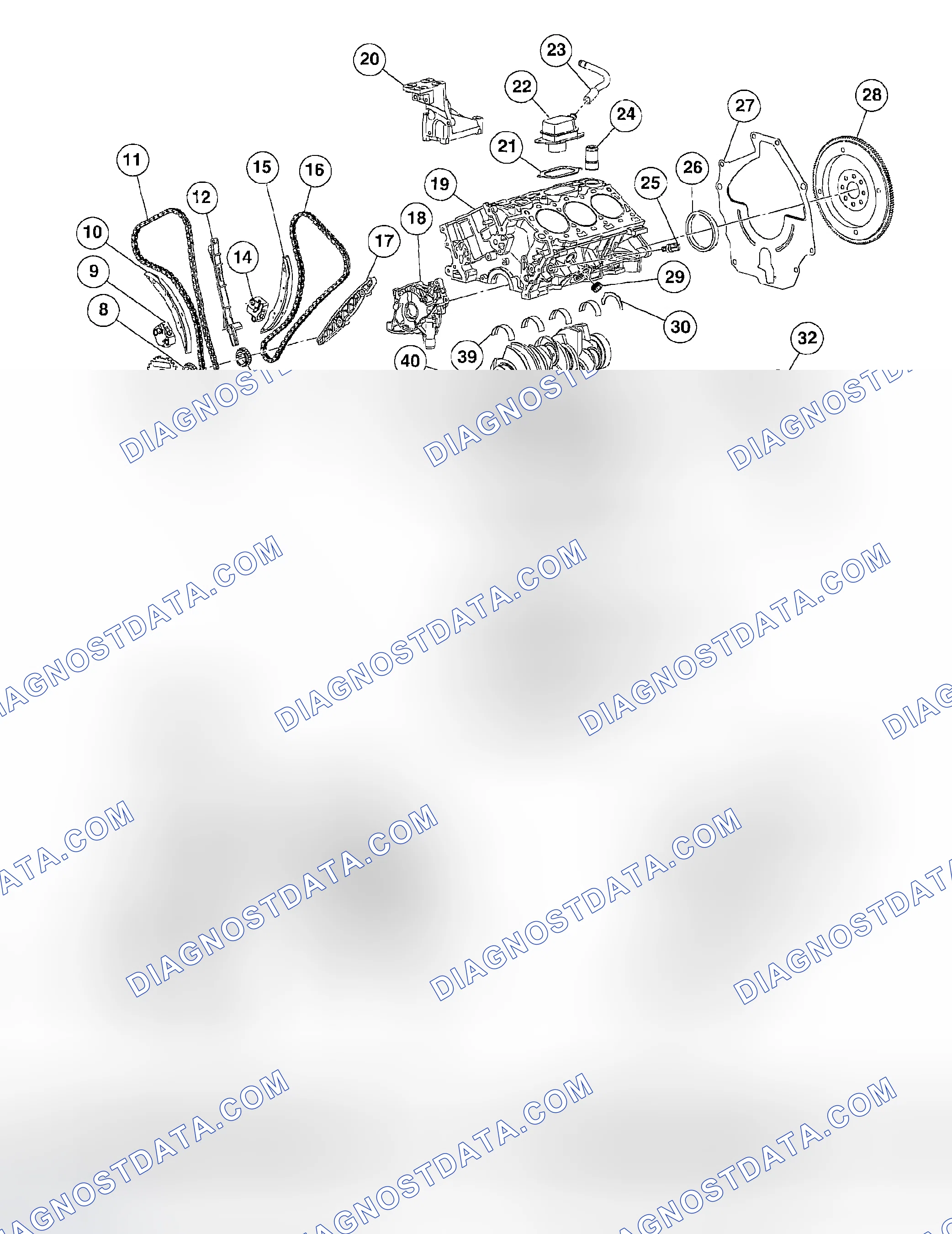 Scheme 498: Lower Engine Components
