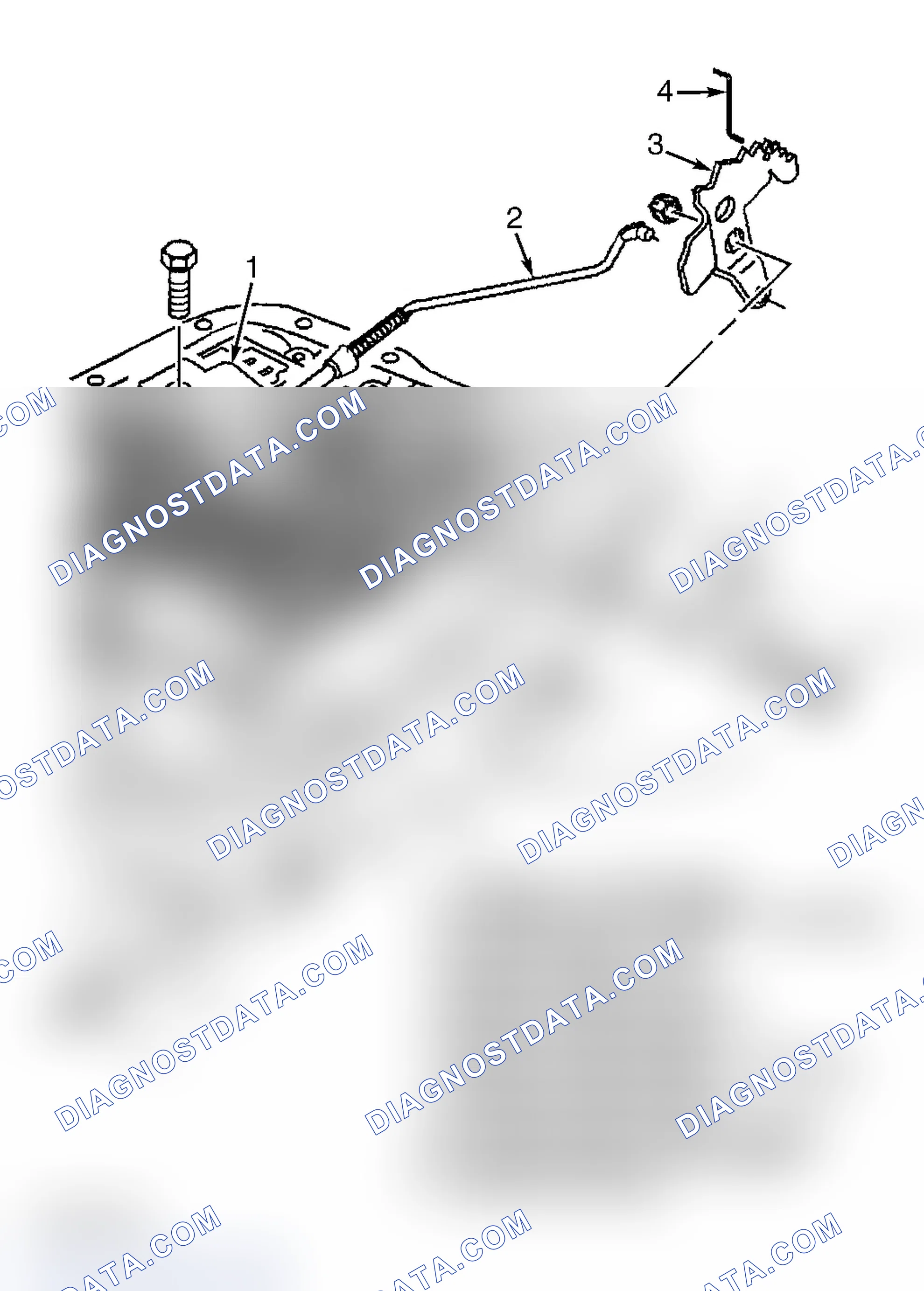 Scheme 292: INNER MANUAL SHAFT LINKAGE